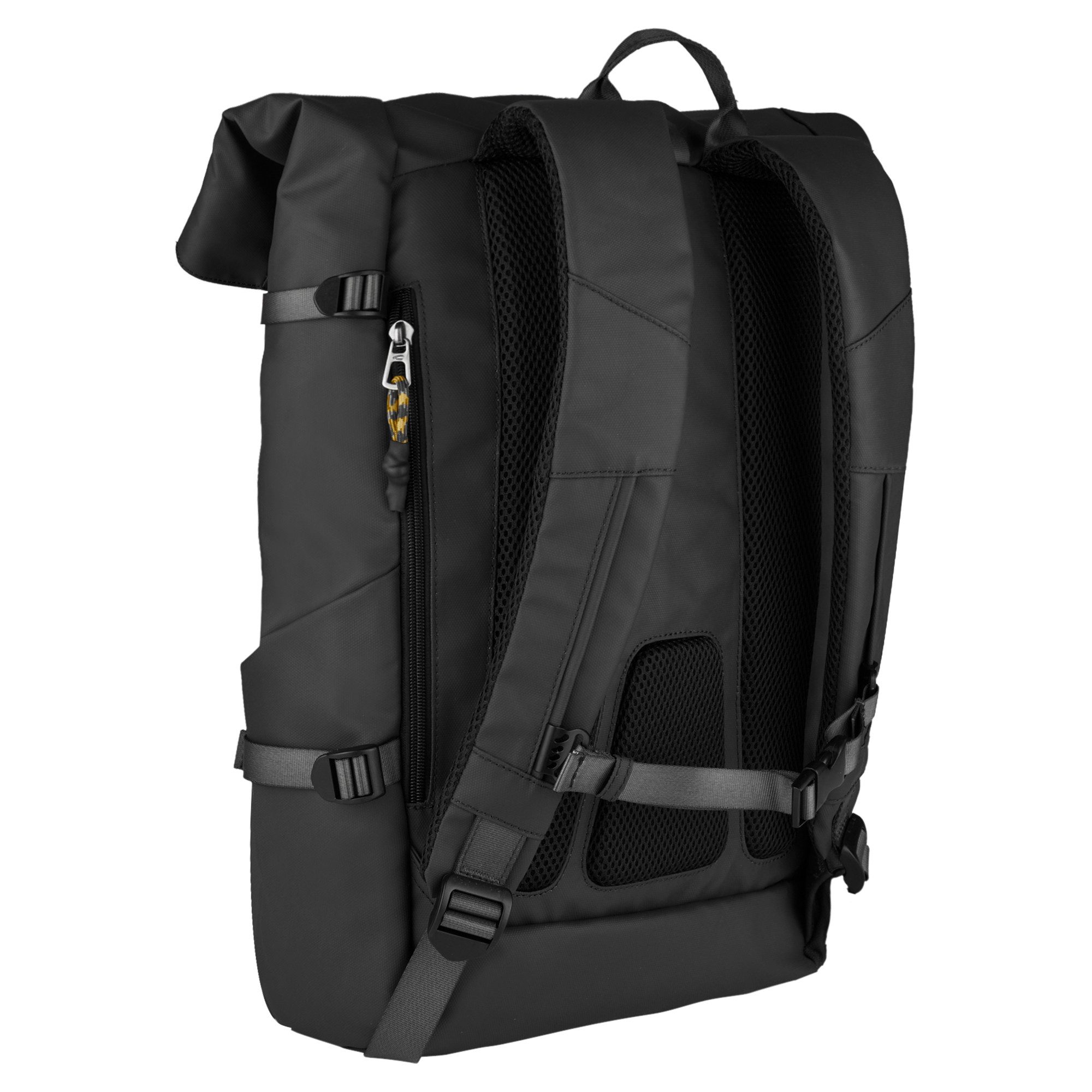 camel active Rugzak Explore waterafstotend gerecycled nylon en reflecterende ritsen