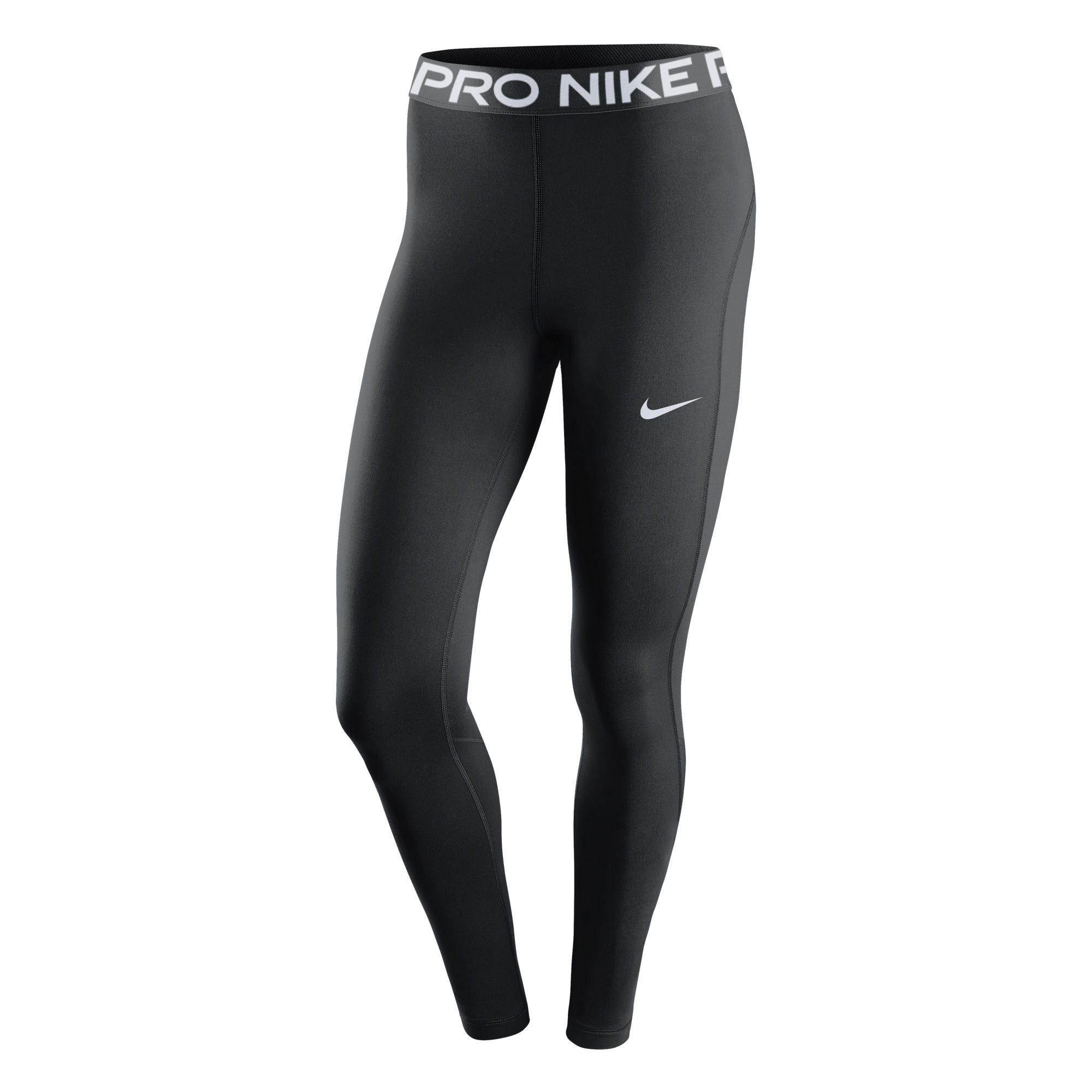 Nike Trainingstights PRO WOMEN'S MID-RISE MESH-PANELED LEGGINGS