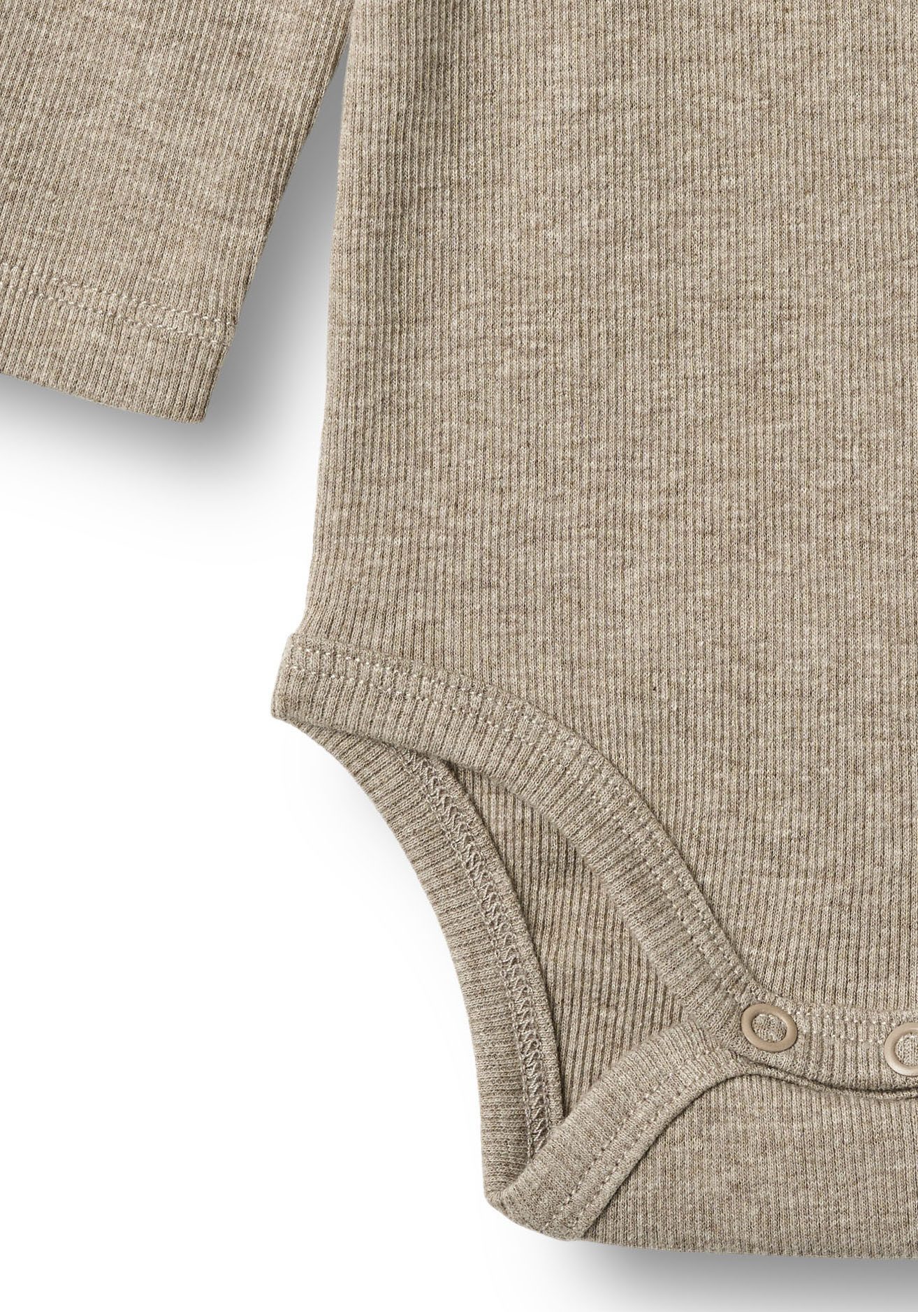 WHEAT Body Rib Body L/S Spencer