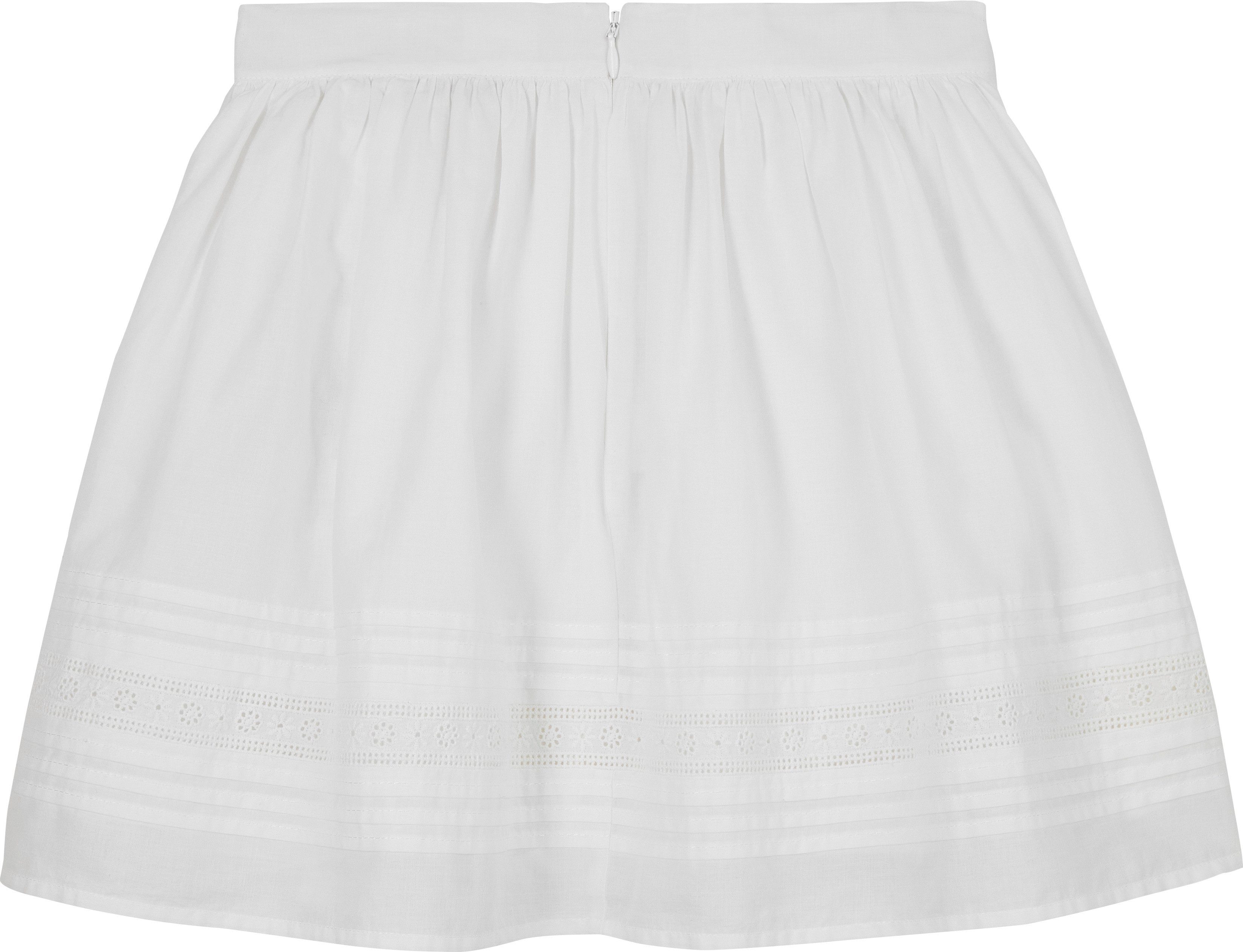 Tommy Hilfiger Geweven rok EMBROIDERED TAPE SKIRT voor kinderen tot 16 jaar, met borduursel