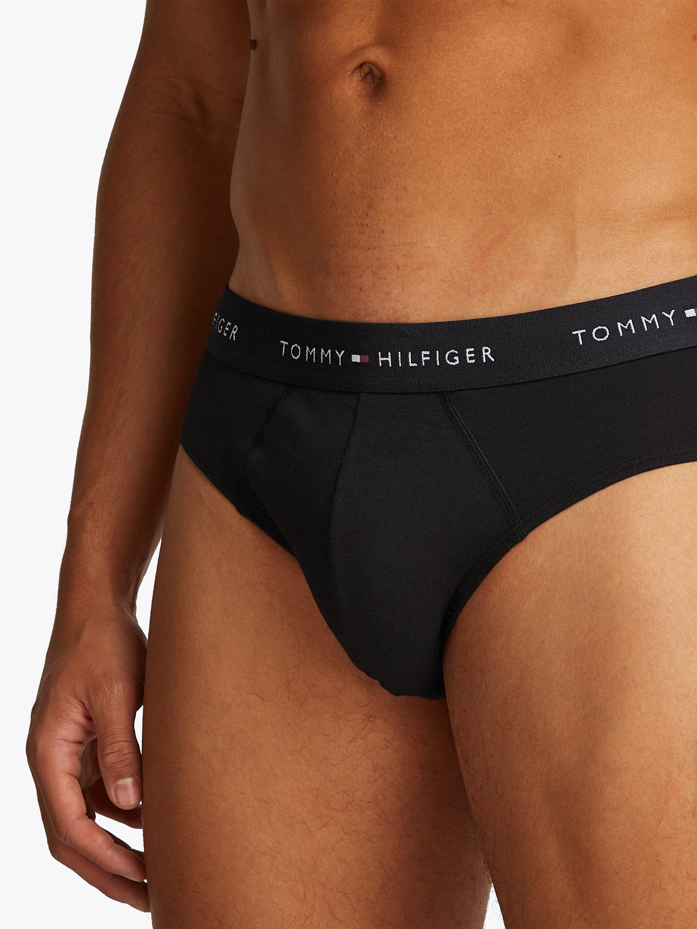 Tommy Hilfiger Underwear Slip 3P BRIEF DTM met elastische logo-band (3 stuks)