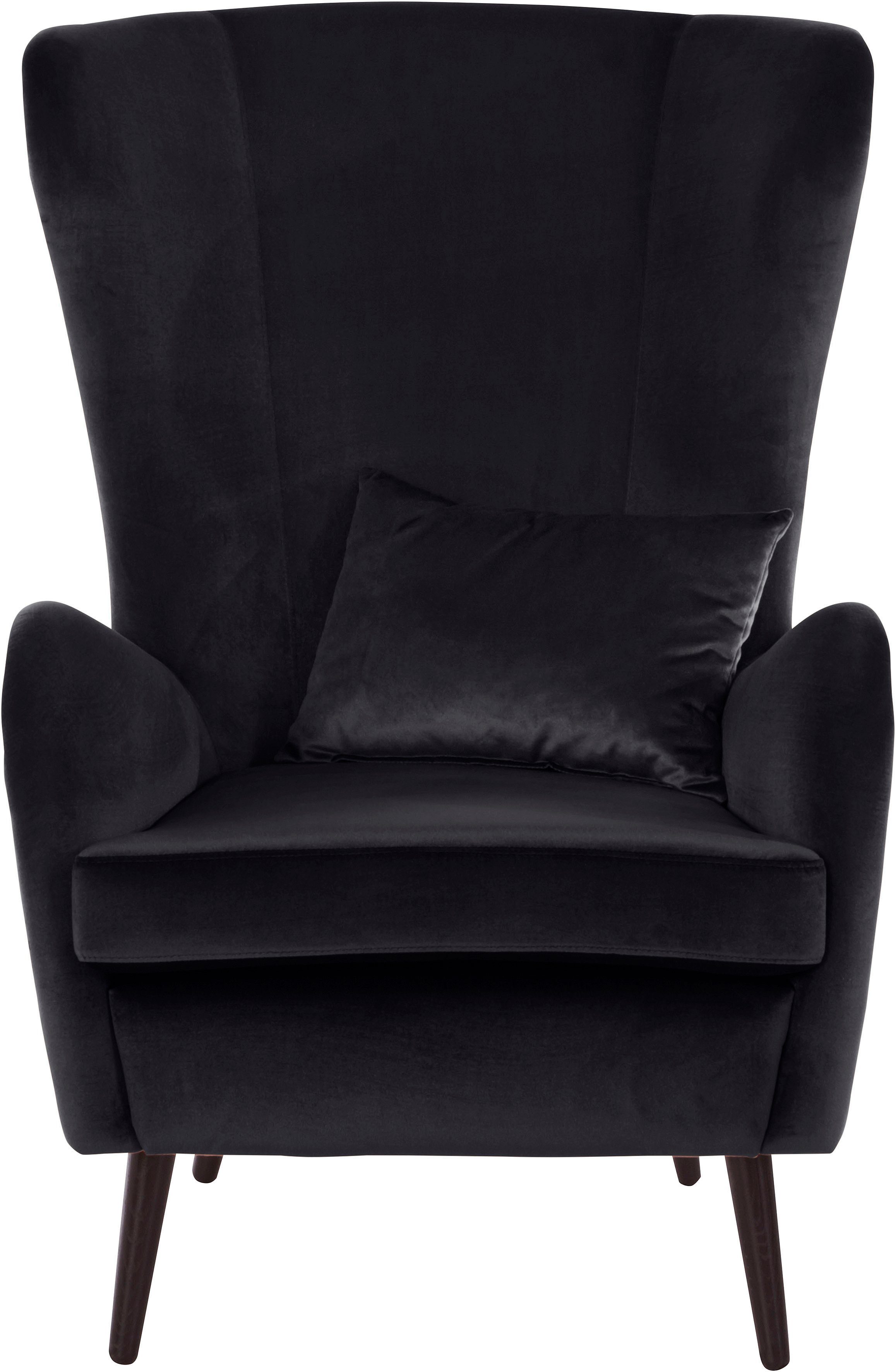 Guido Maria Kretschmer Home&Living Fauteuil Salla ook in imitatiebont en fijn corduroy, veel bekledingsopties, oorfauteuil (set)