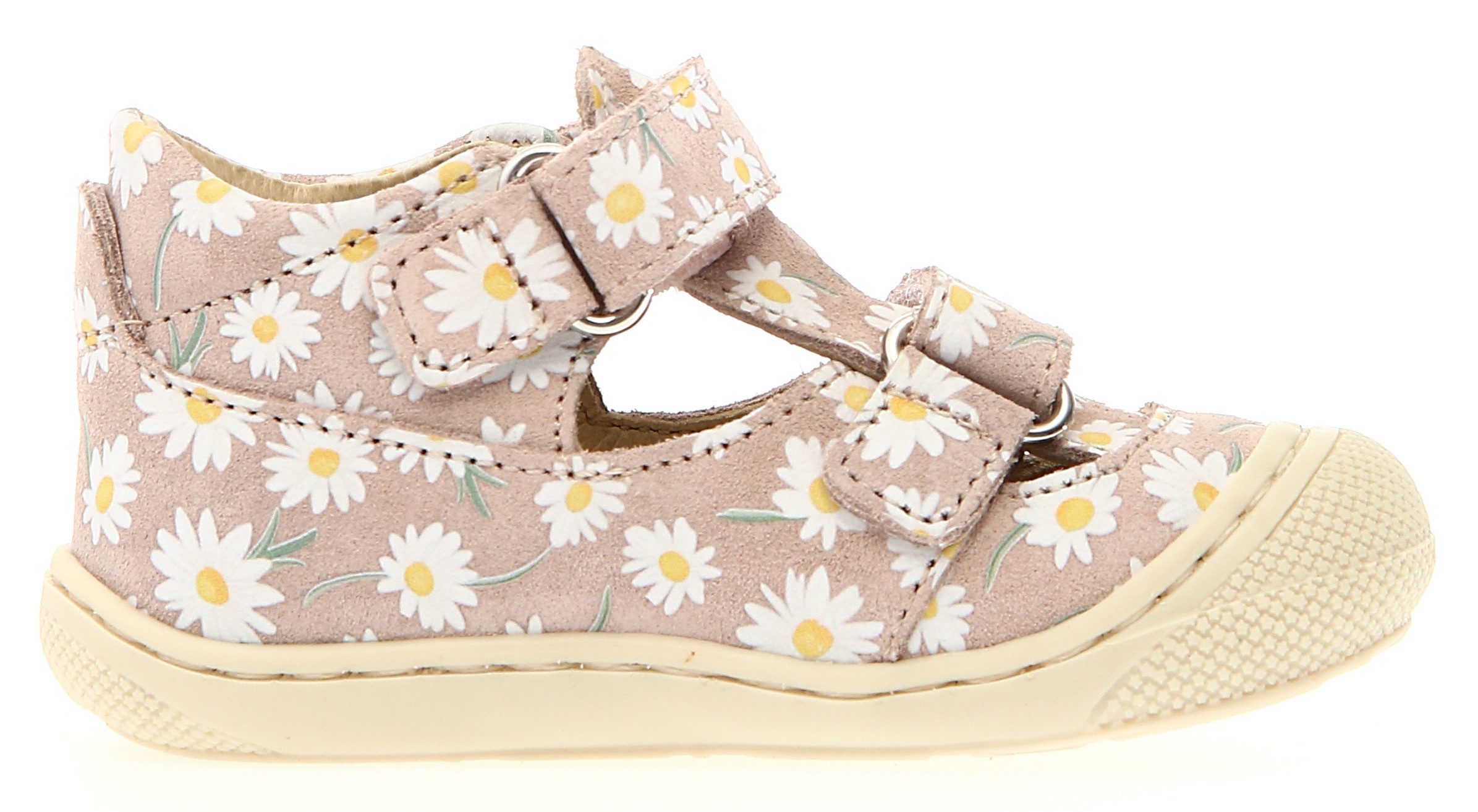 Naturino Sandalen PUFFY PR CHAMOMILE Bareschoenen met zachte zool, maat sjabloon te downloaden
