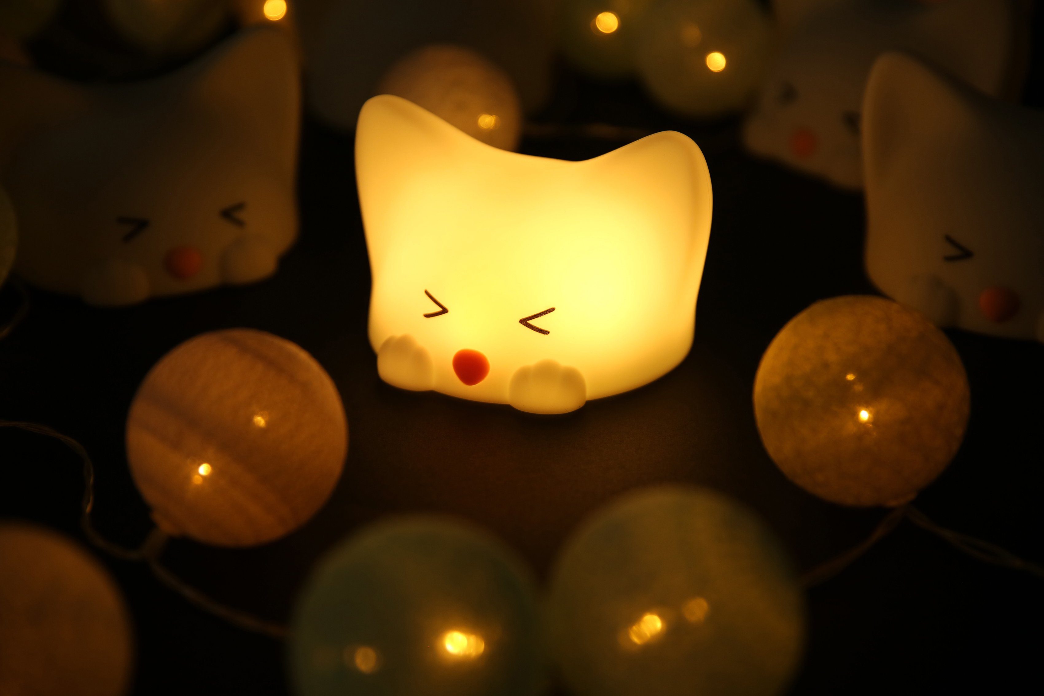 niermann Lednachtlampje Catty Cat Nachtlicht Catty CAT (1 stuk)