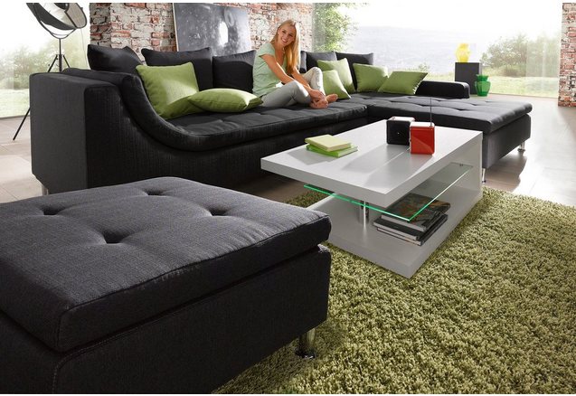 Salontafel met lichtgewichtblad Salontafel met lichtgewichtblad
