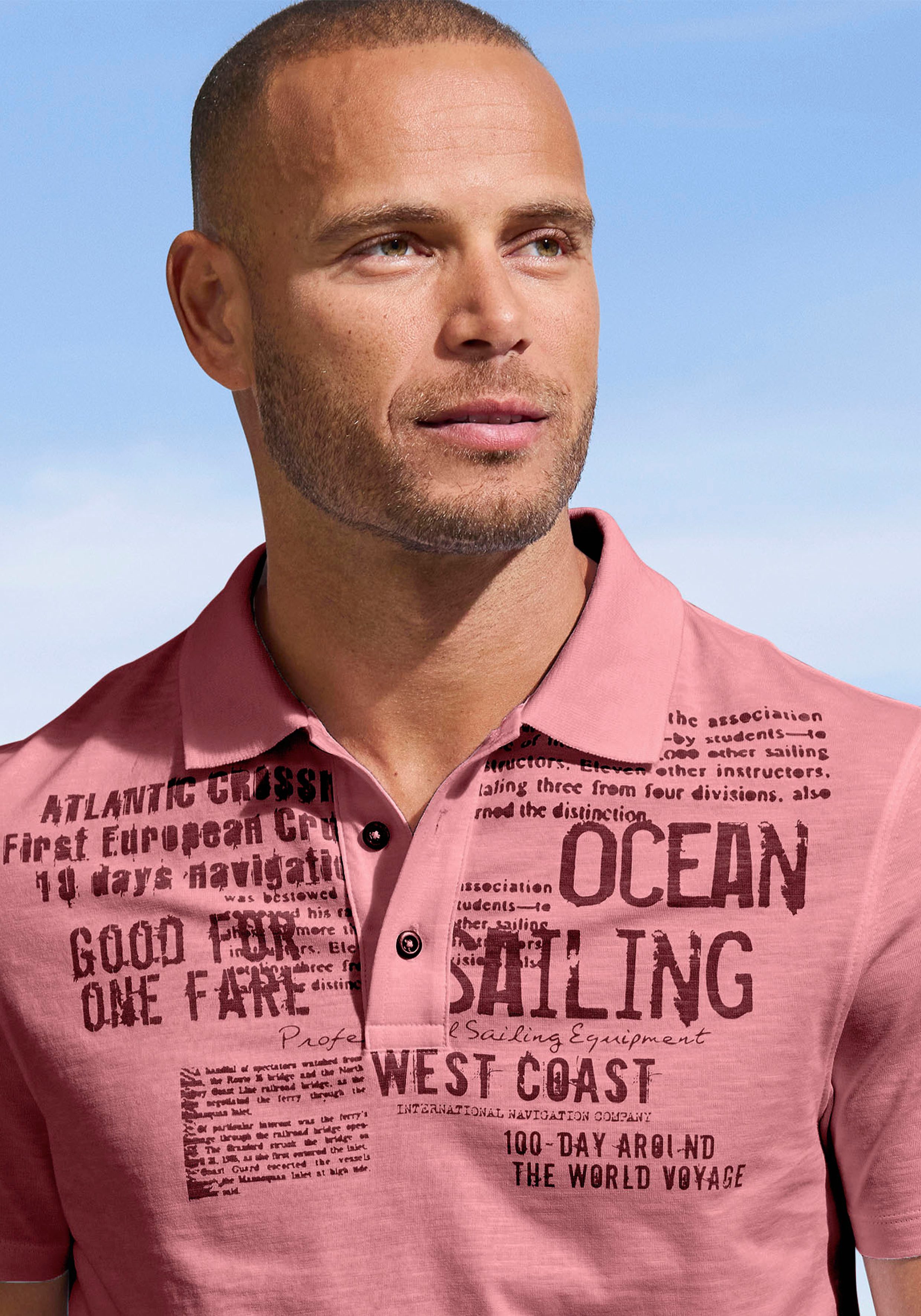 John Devin Poloshirt Met print