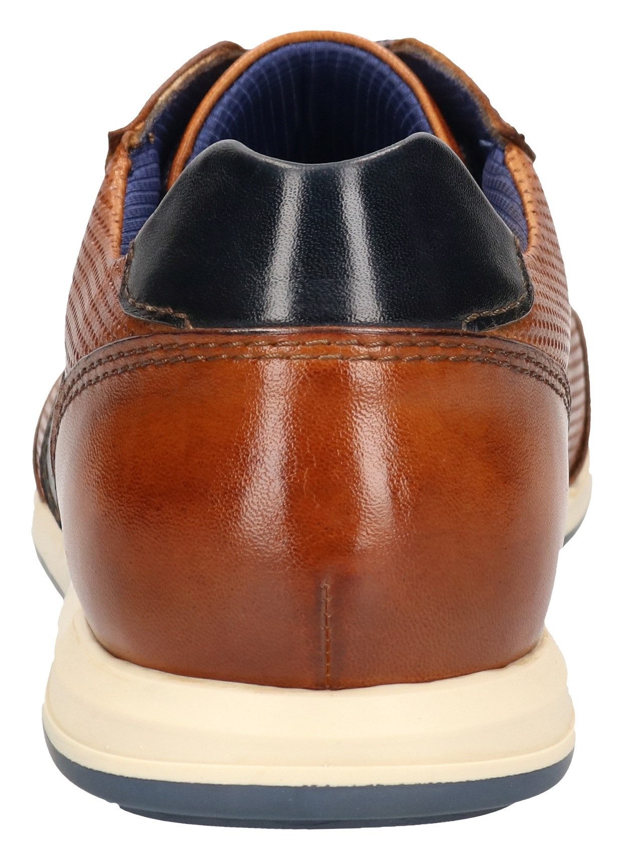 Bugatti Slip-on sneakers , lage schoen, slipper, businessschoen met contrastafwerking