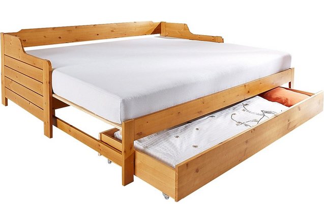 HOME AFFAIRE Bedlade op rollers HOME AFFAIRE Bedlade op rollers