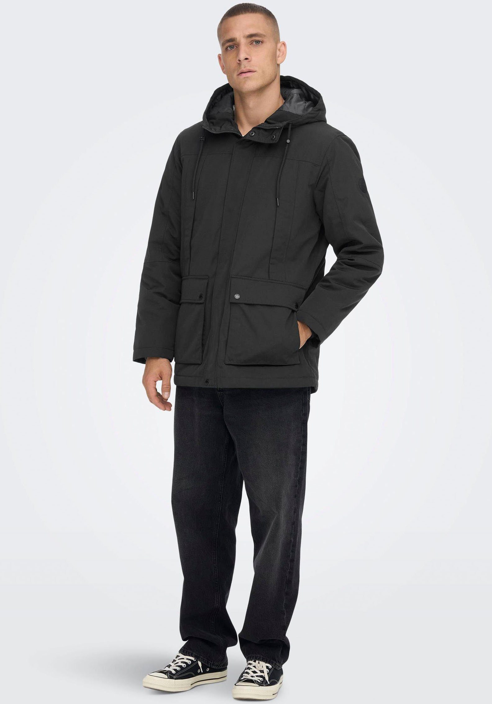 ONLY & SONS Lang jack ONSJAYDEN PARKA NOOS OTW VD