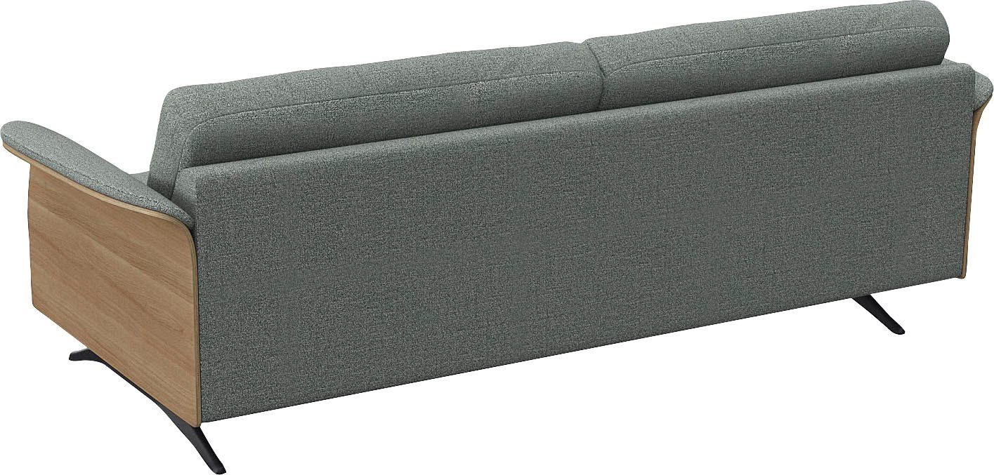 FLEXLUX 3-zitsbank Glow designbank, comfortabel en comfortabel door hoogwaardige zitconstructie