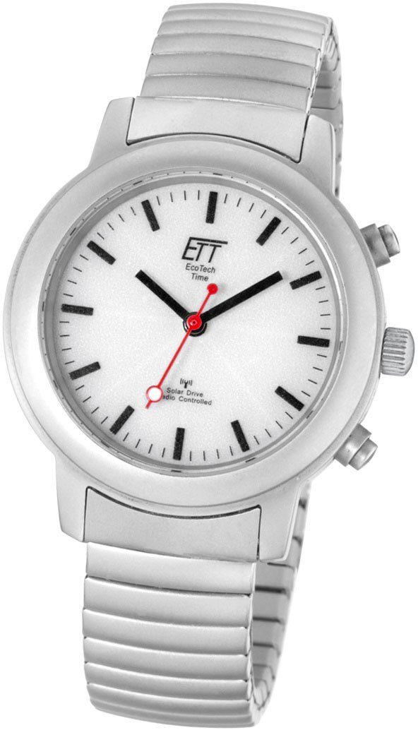 ETT Radiografisch horloge Basic Armbanduhr, dameshorloge, solar, flexband, trekband dames horloges grijs
