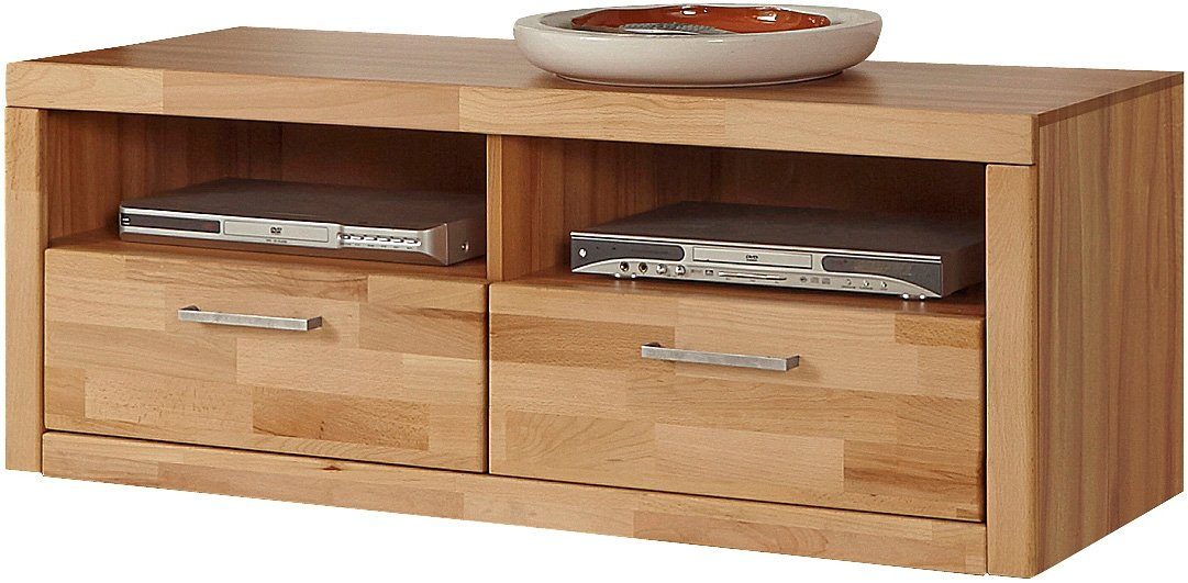 Home affaire Tv-meubel Logo Breedte 130 cm lowboards maat 130x42x45 cm bruin