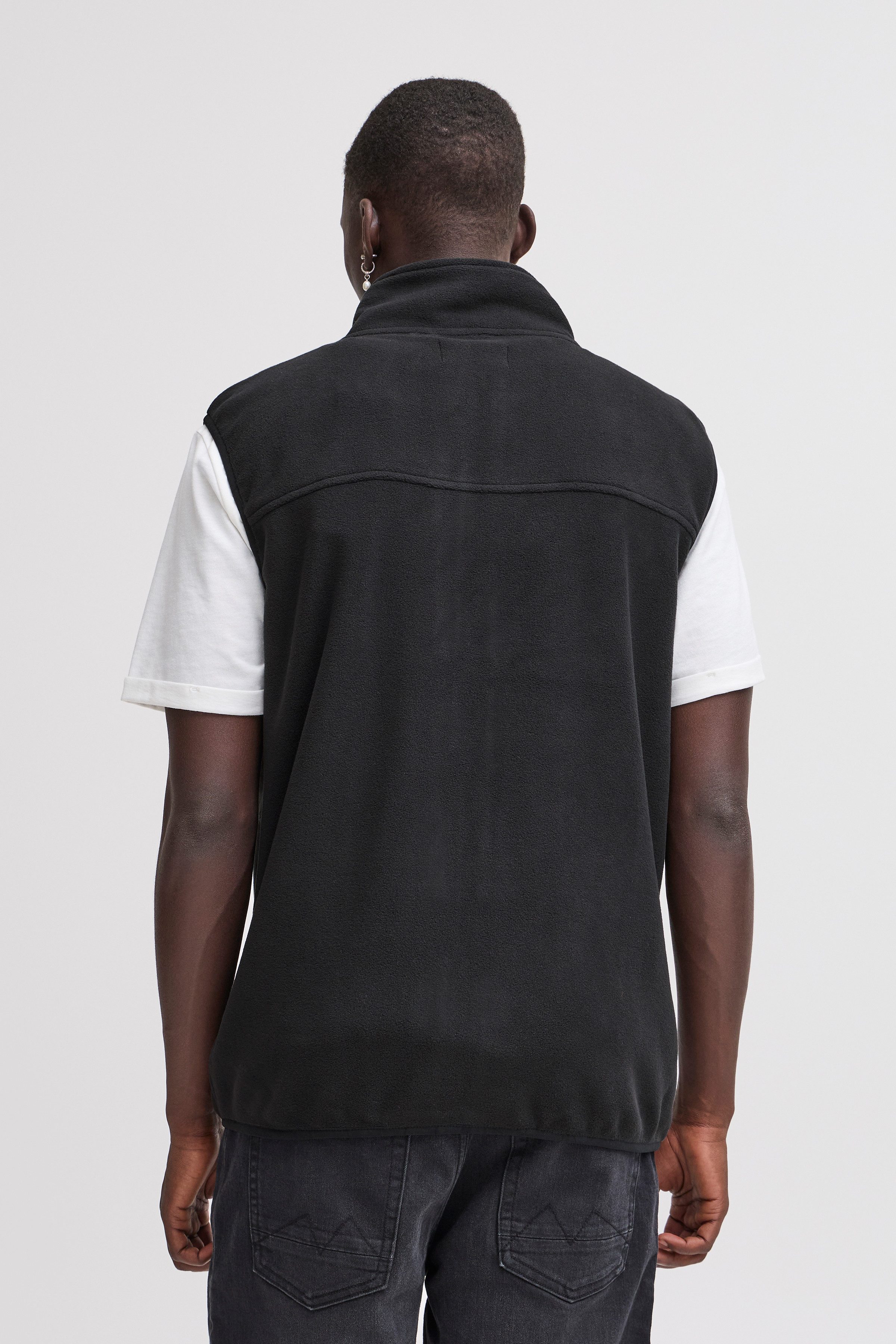 Blend Mouwloos fleecevest BHBROOKS Vest in colourblocking-stijl