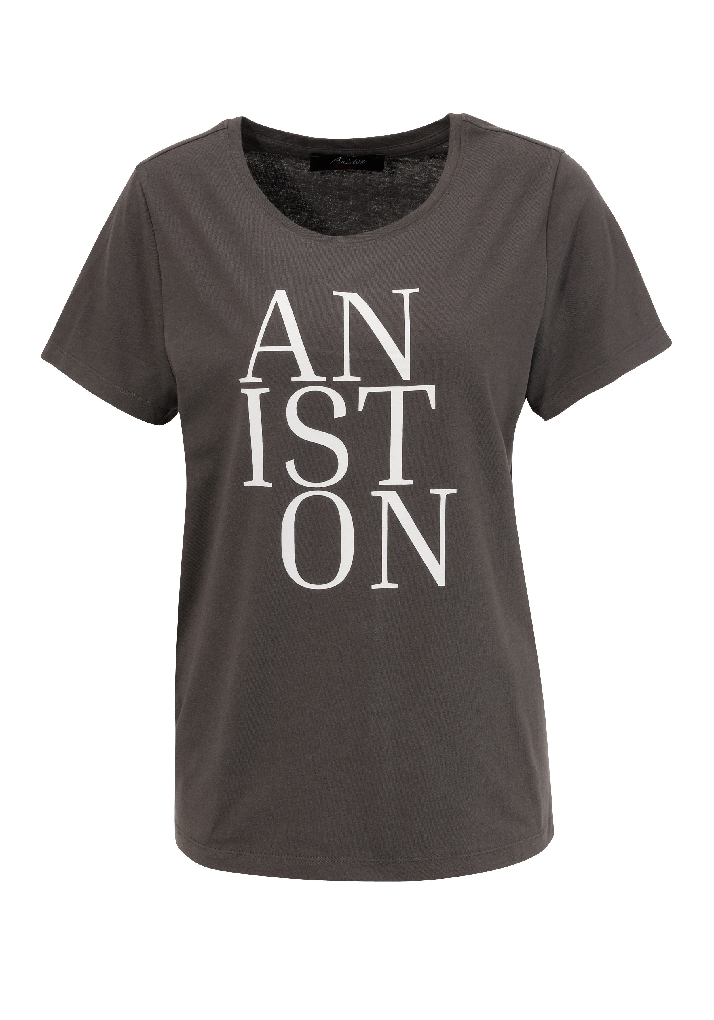 Aniston CASUAL T-shirt met aniston-opdruk