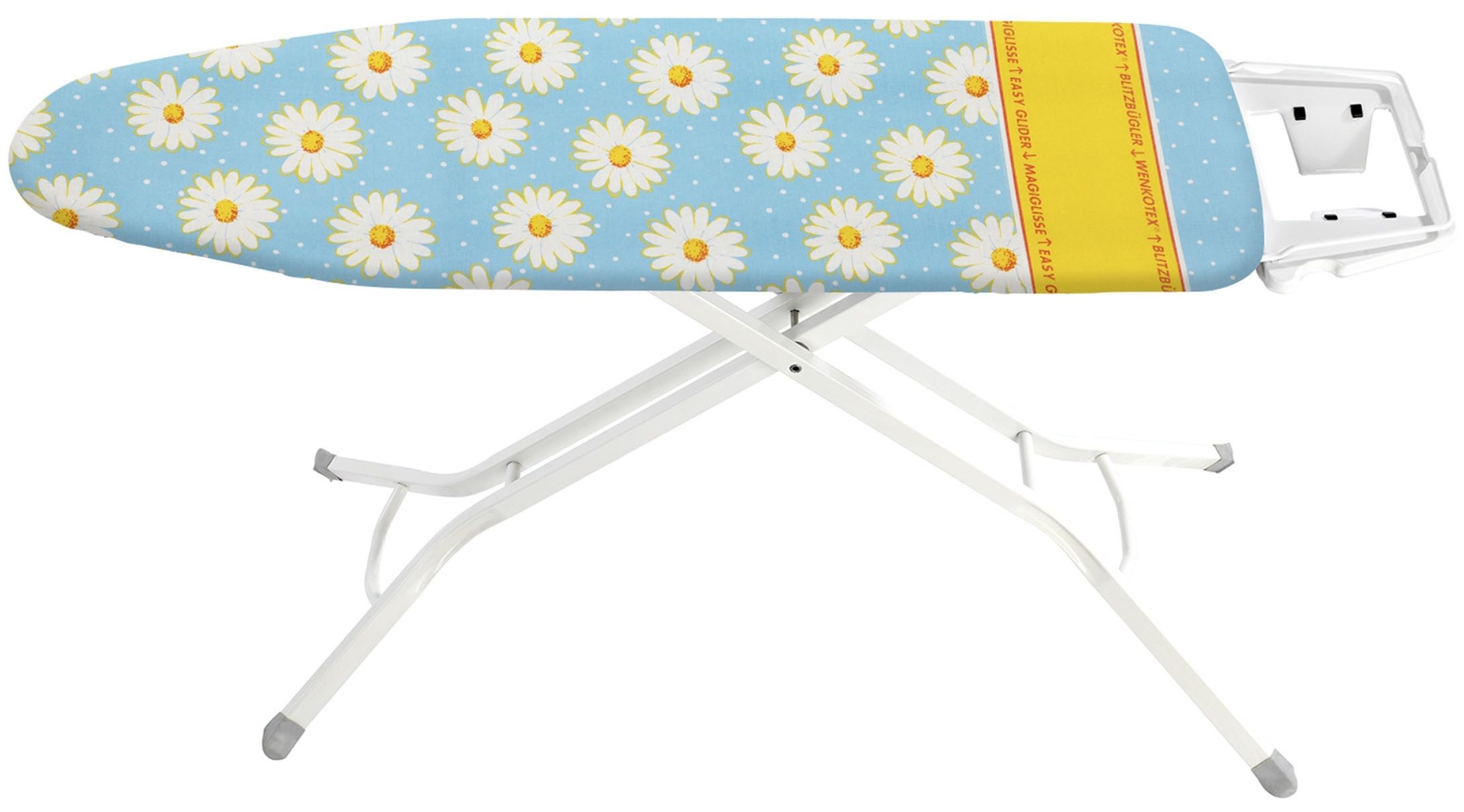 Maximex Strijkplankhoes Margie Strijktafelhoes met blitzstrijkzone, gepolsterd, 128 x 54 cm