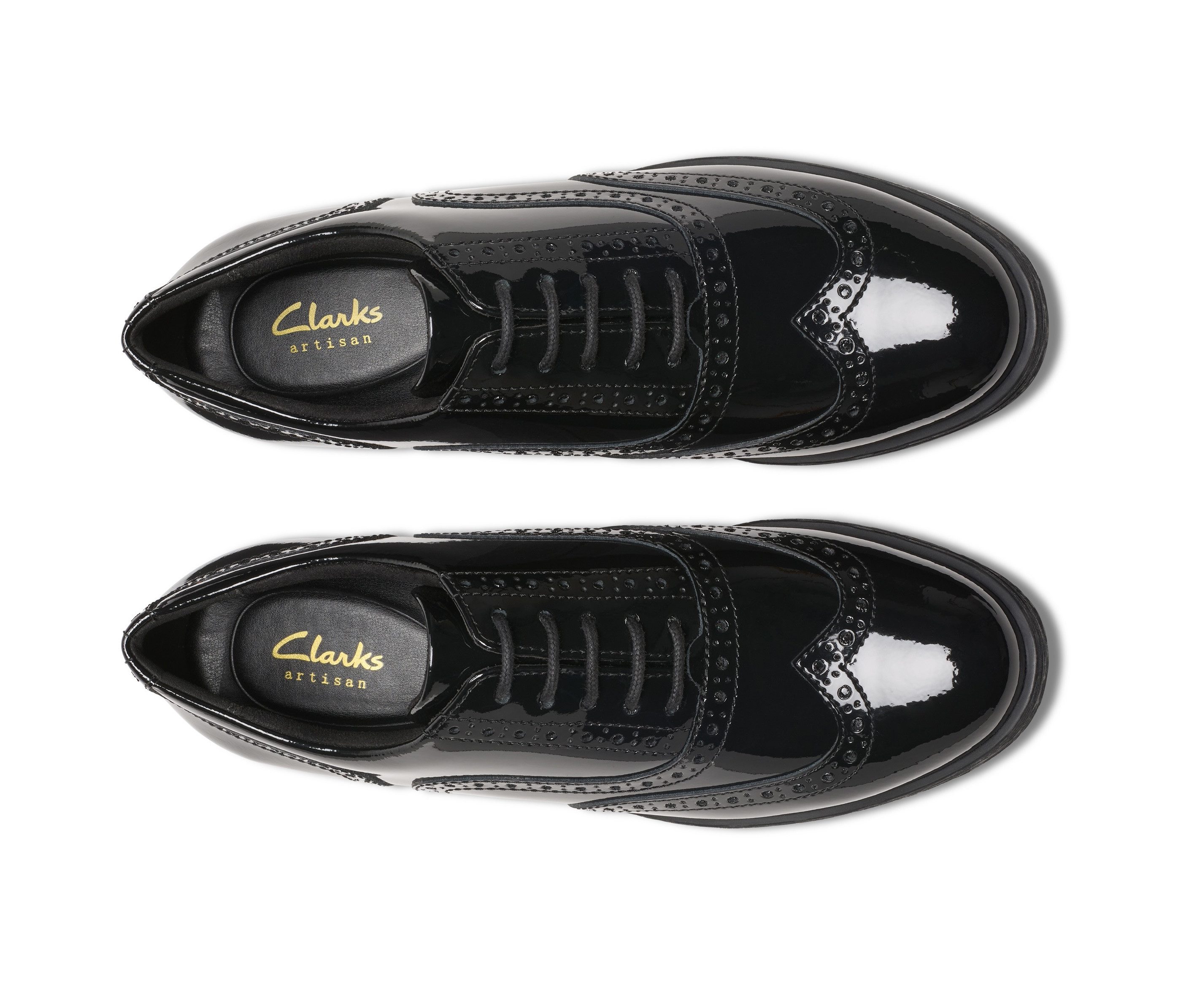 Clarks Schoenen met perforatie Havisham Eik