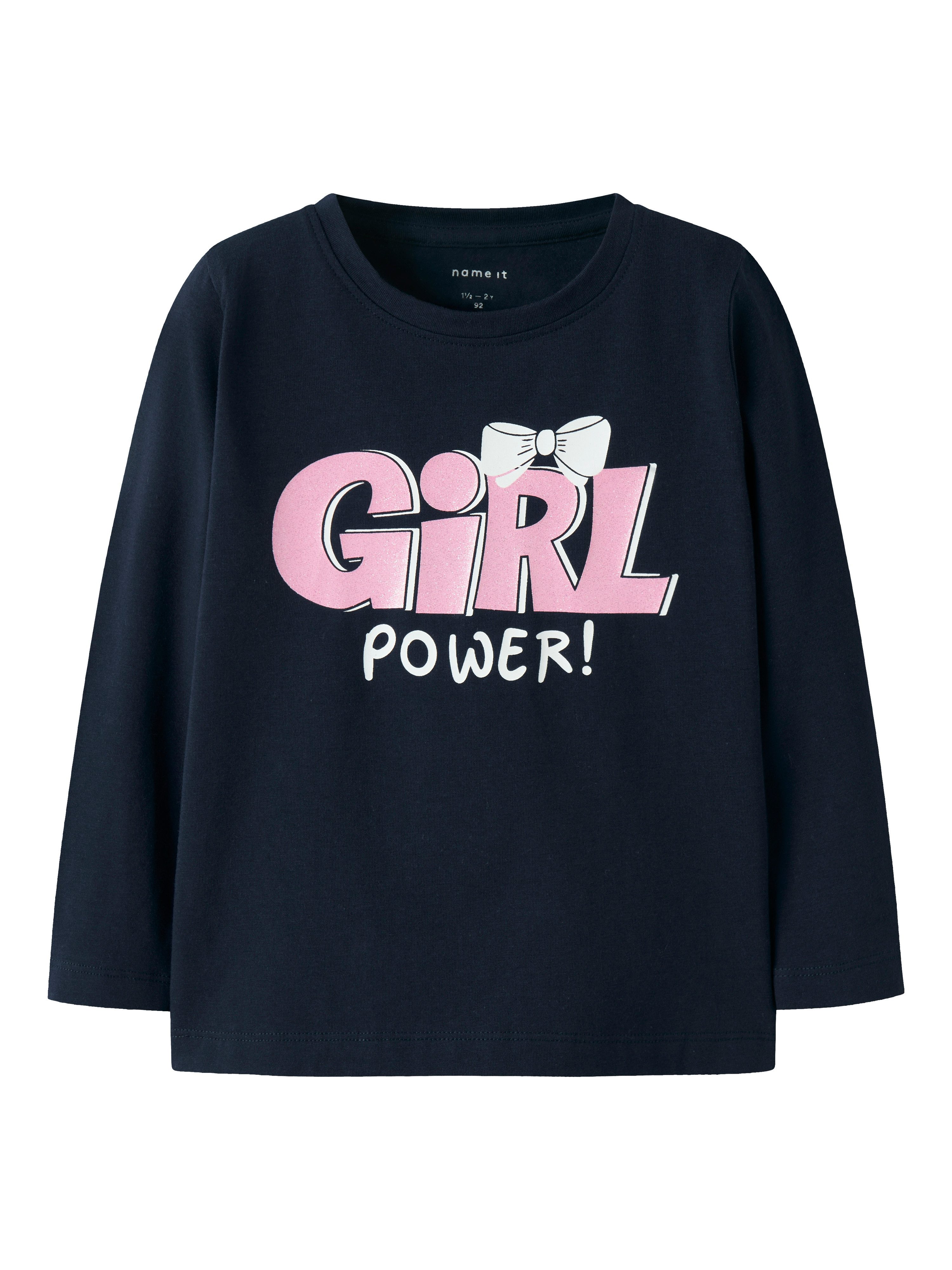 Name It Shirt met lange mouwen NMFLINEA LS TOP BOX