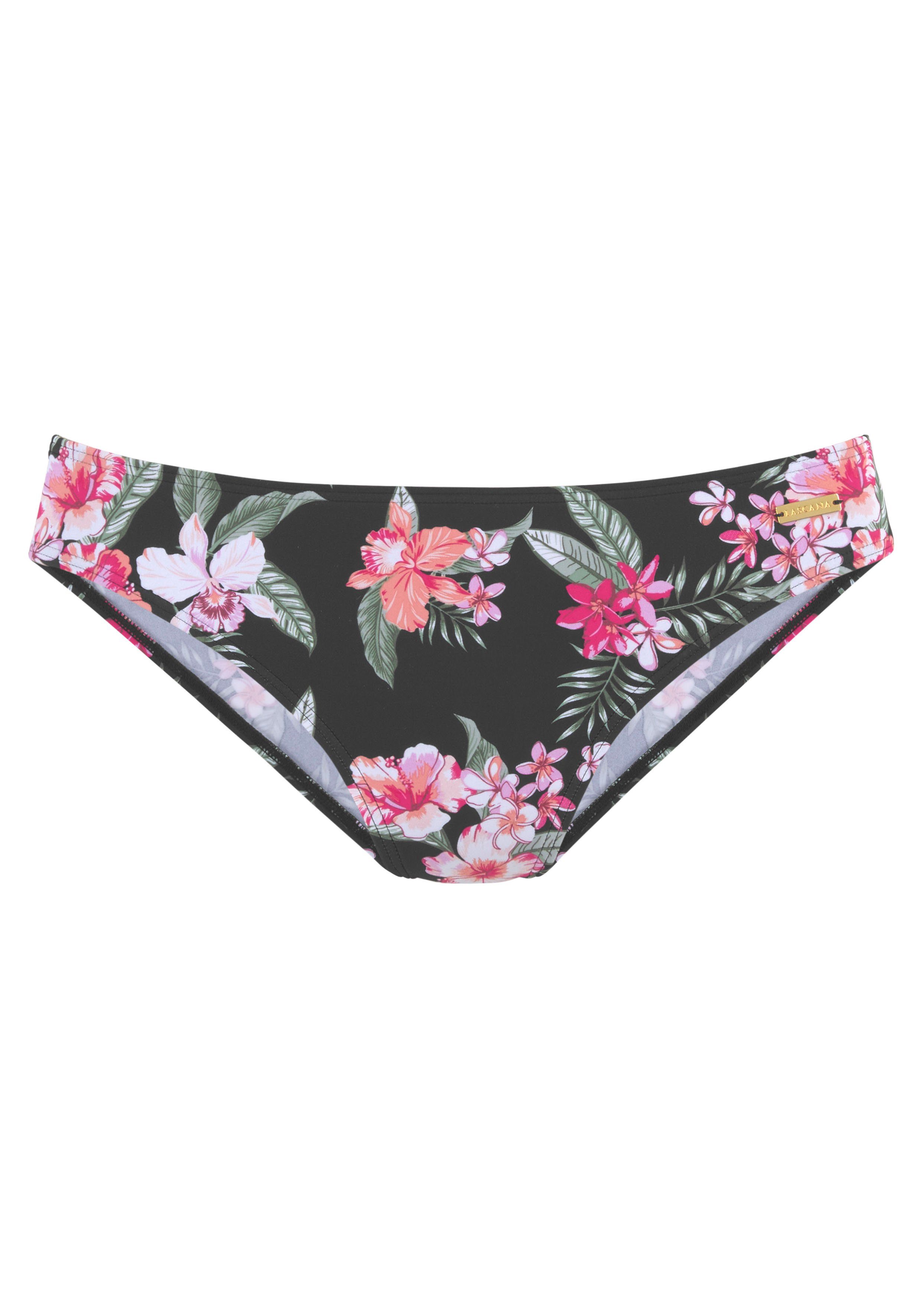Lascana Bikinibroekje Santini met gebloemd design