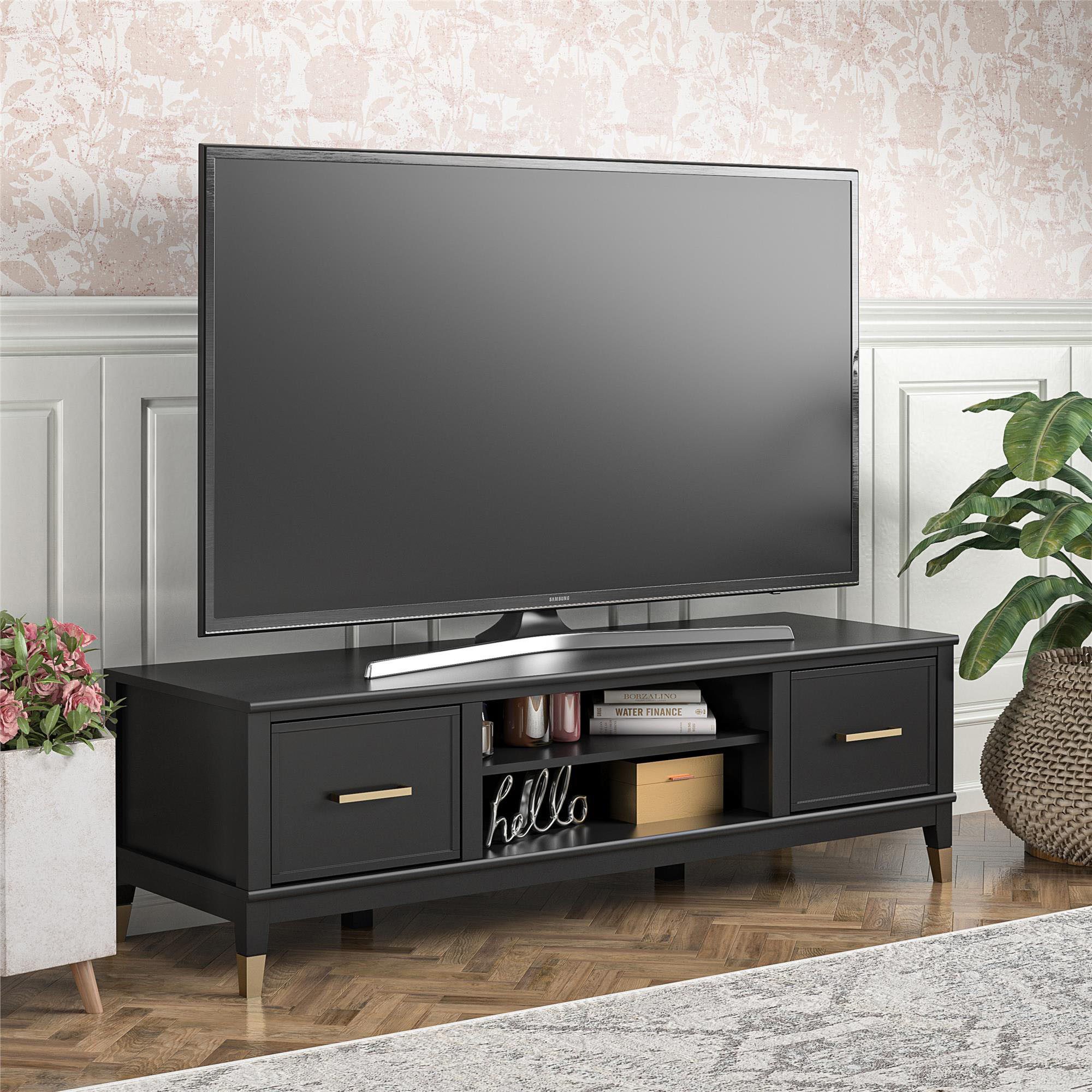 CosmoLiving by Cosmopolitan Tv-meubel Westerleigh Commode met 3 x kabeldoorvoeren, MDF, breedte 152 cm