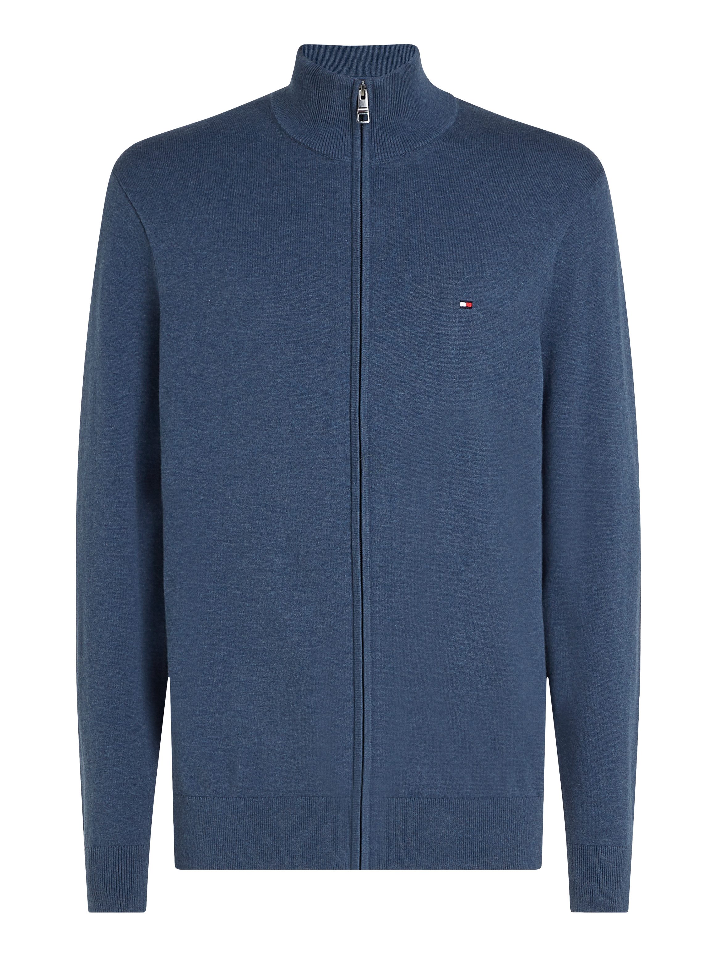 Tommy Hilfiger Vest ESSENTIAL COTTON ZIP THRU