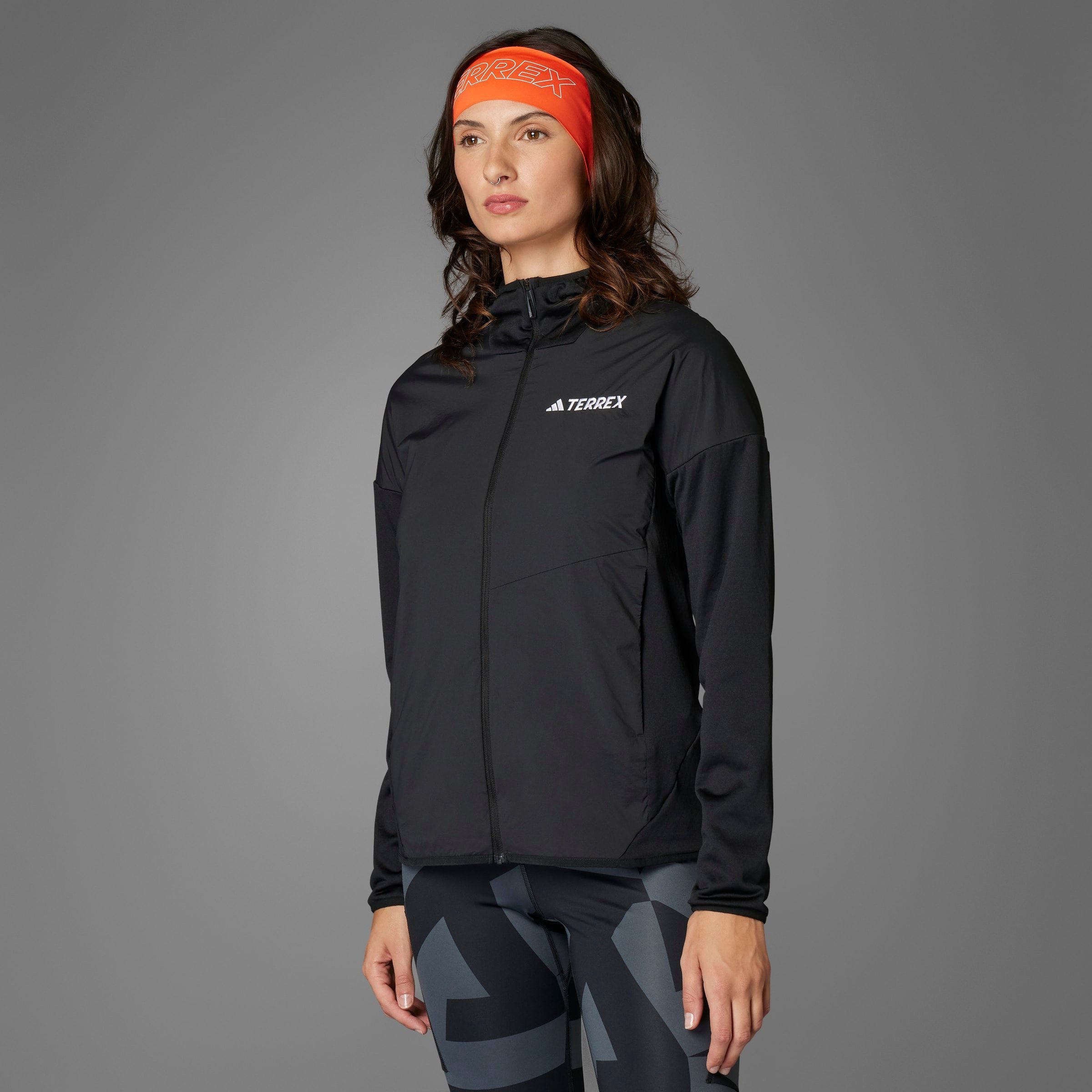 adidas TERREX Cardigan W XPR WIND FL H (1-delig)