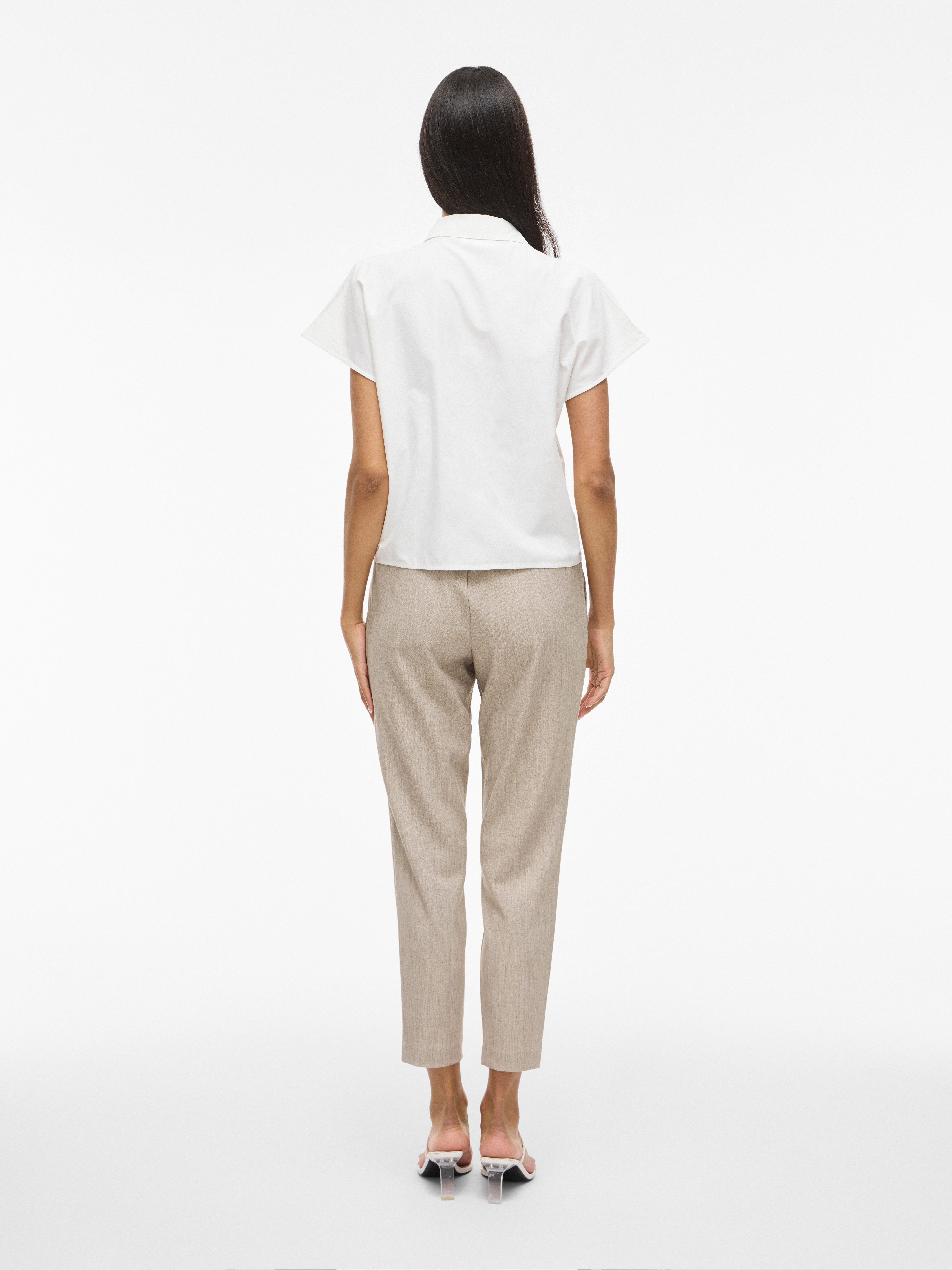 Vila Pantalon VIVARONE HW SLIM PANT - NOOS