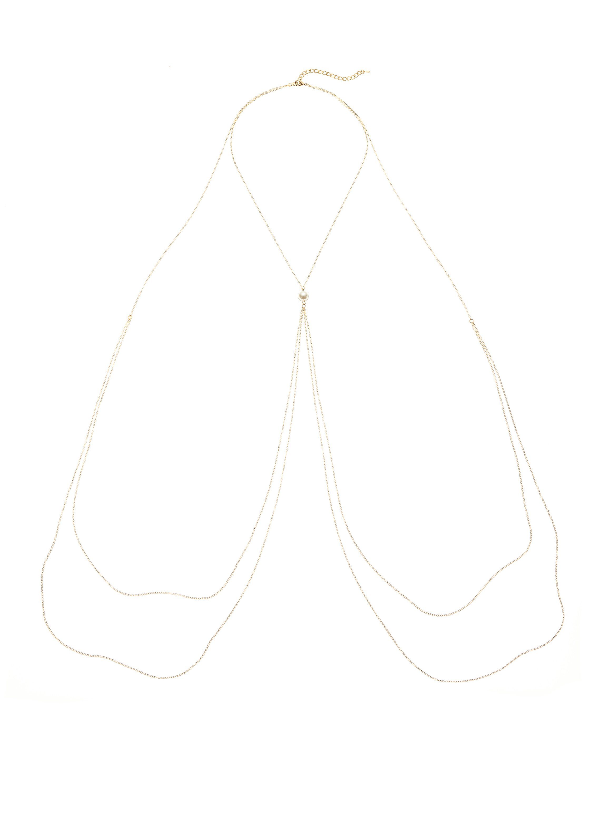 Lascana Buikketting Bodychain in kettinglook, lichaam ketting, taille ketting