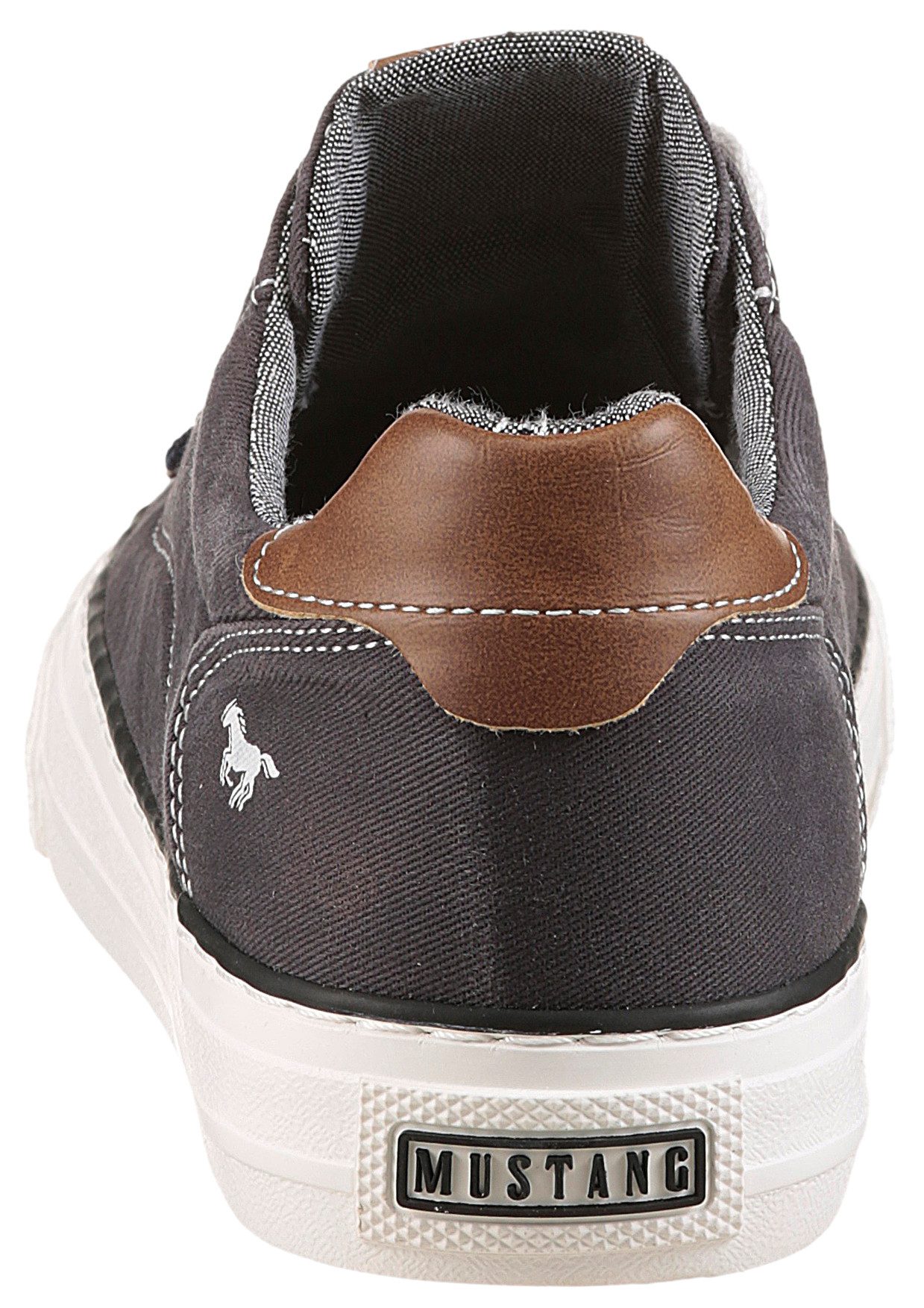 Mustang Shoes Sneakers , vrijetijdsschoen, lage schoen, veterschoen, met rubberen kap
