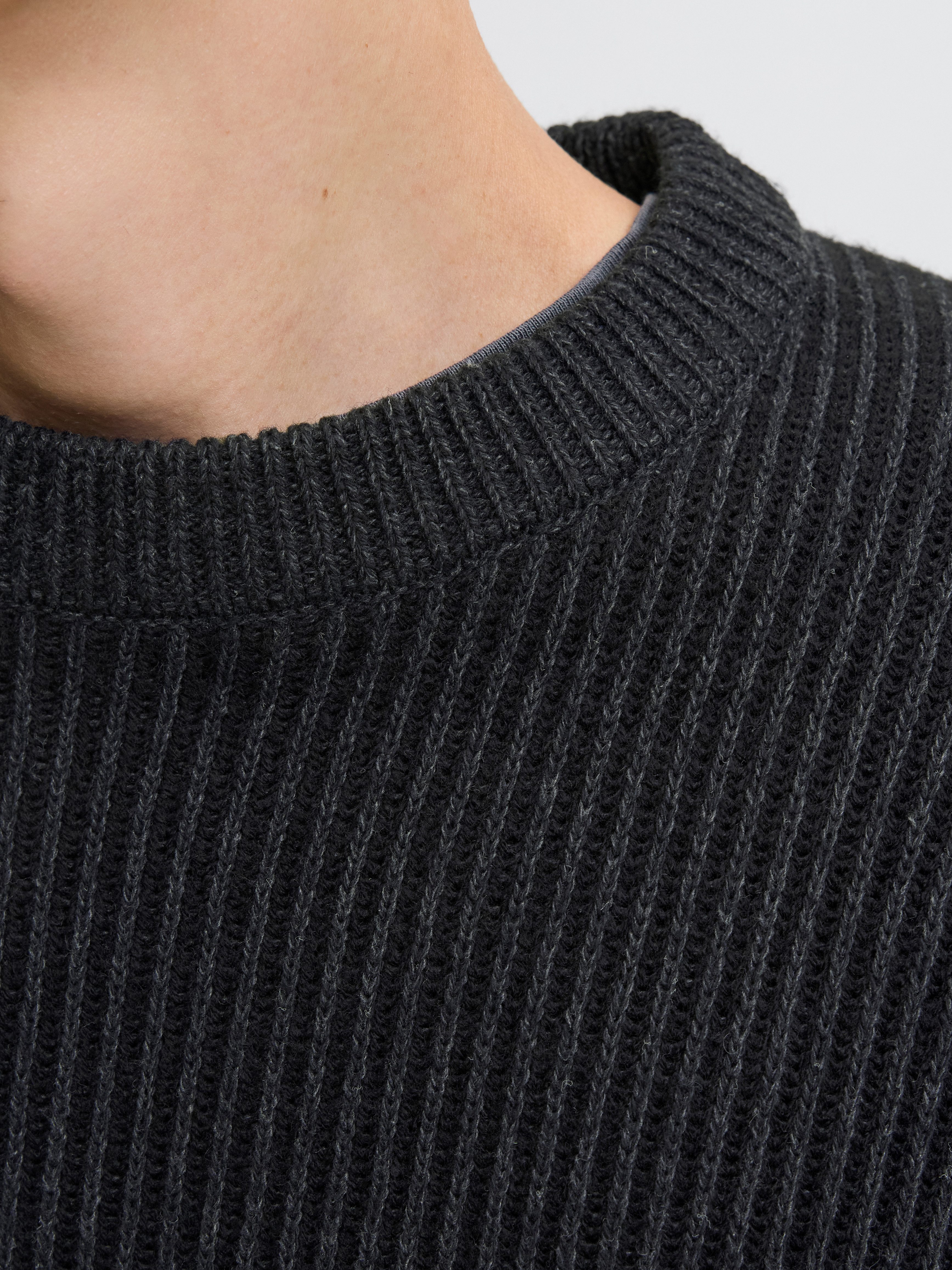 Jack & Jones Gebreide trui JJEDOVER KNIT CREW NECK SN