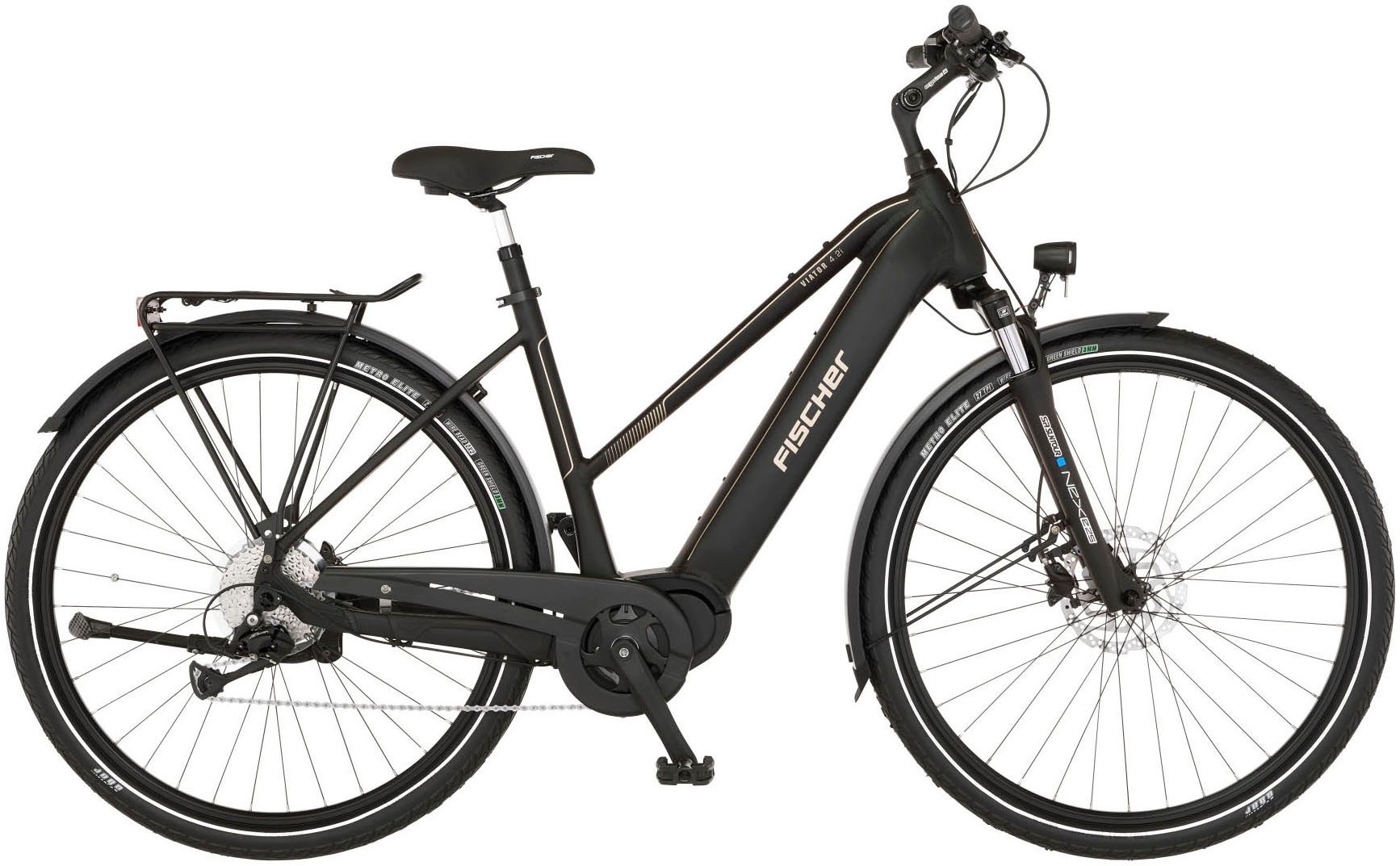 Fischer E-bike VIATOR 4.2i Pedelec, elektrische fiets voor dames en heren