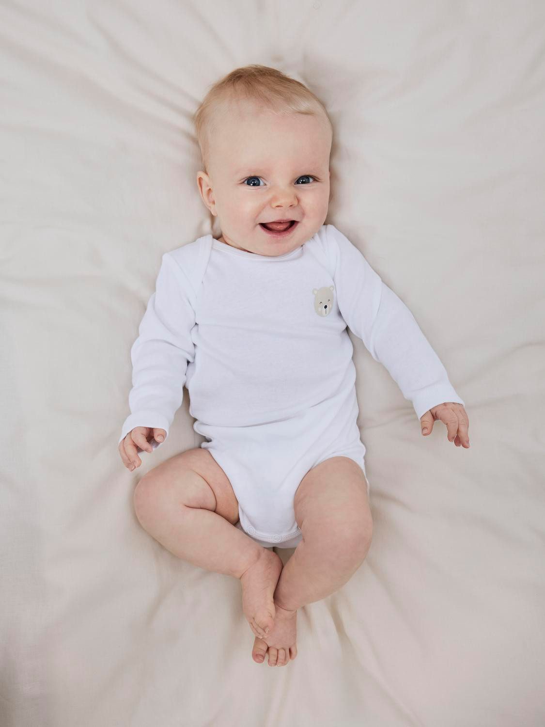 Name It Body NBNBODY 3P LS OXFORD BEAR NOOS (set, 3-delig)