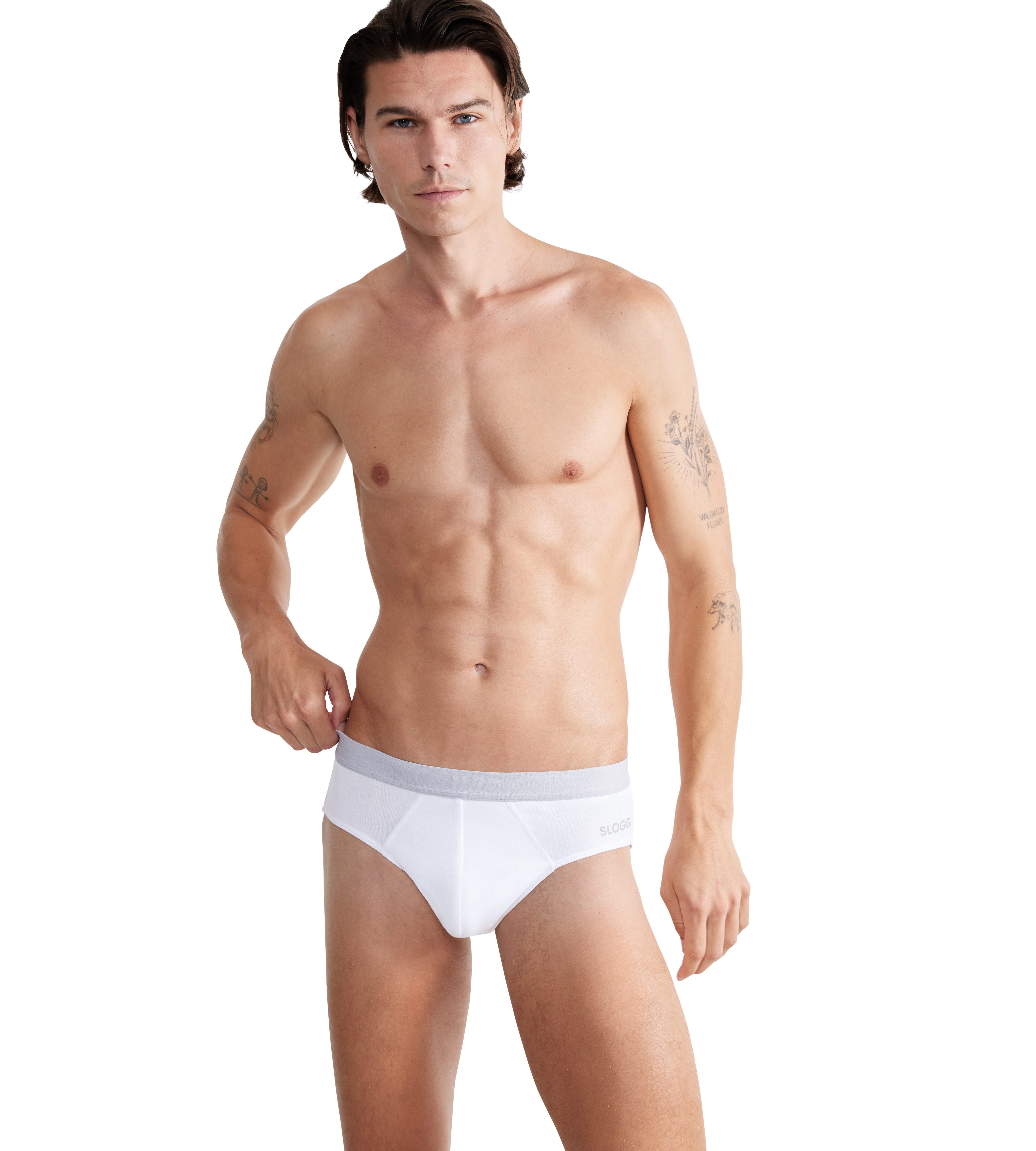 Sloggi Slip Men GO ABC 2.0 Brief 2P superzachte katoen- en elastaanmix (set, 2 stuks)