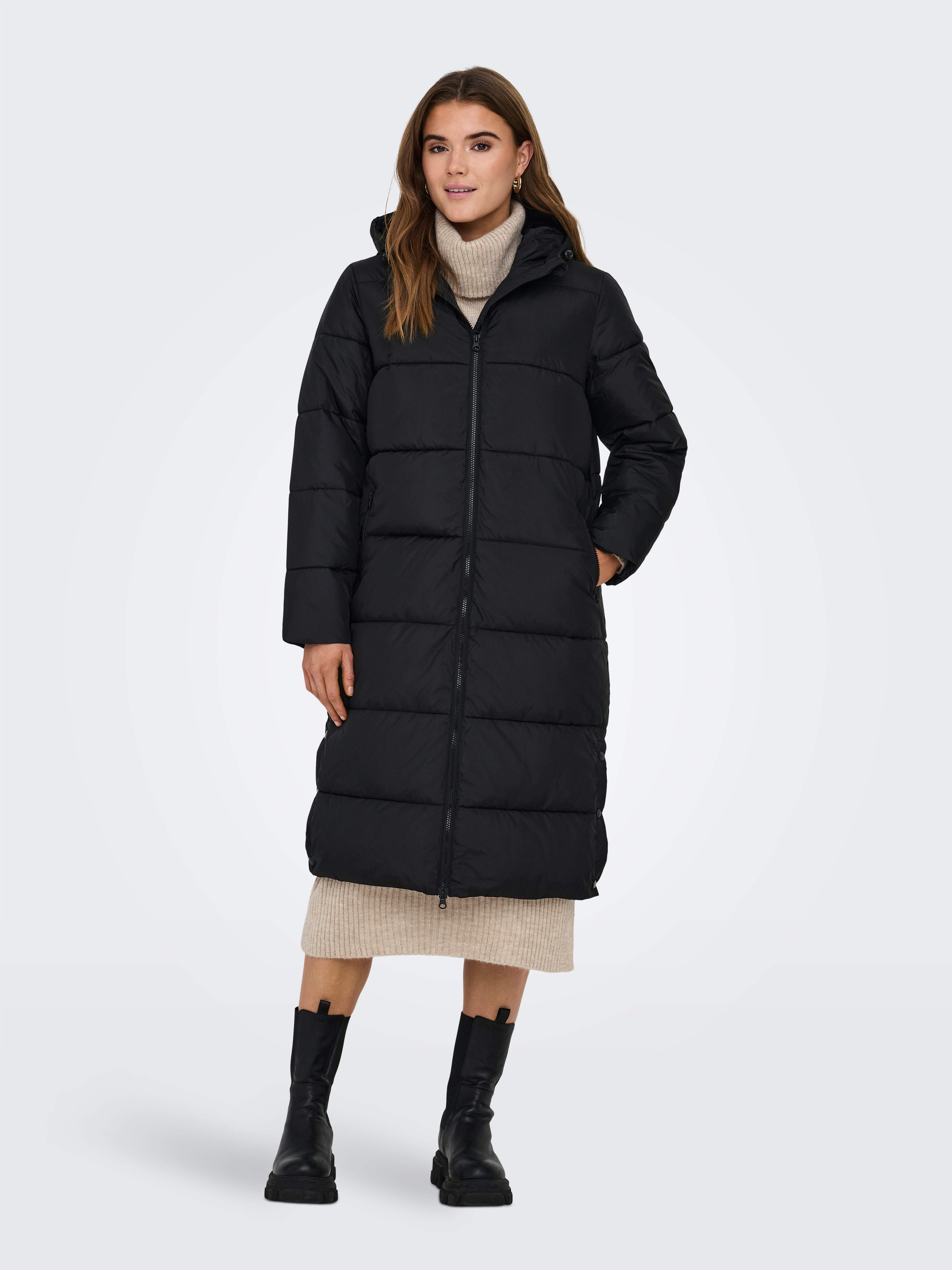 Only Gewatteerde jas ONLMONTANA LONG PUFFER JACKET NOOS OTW