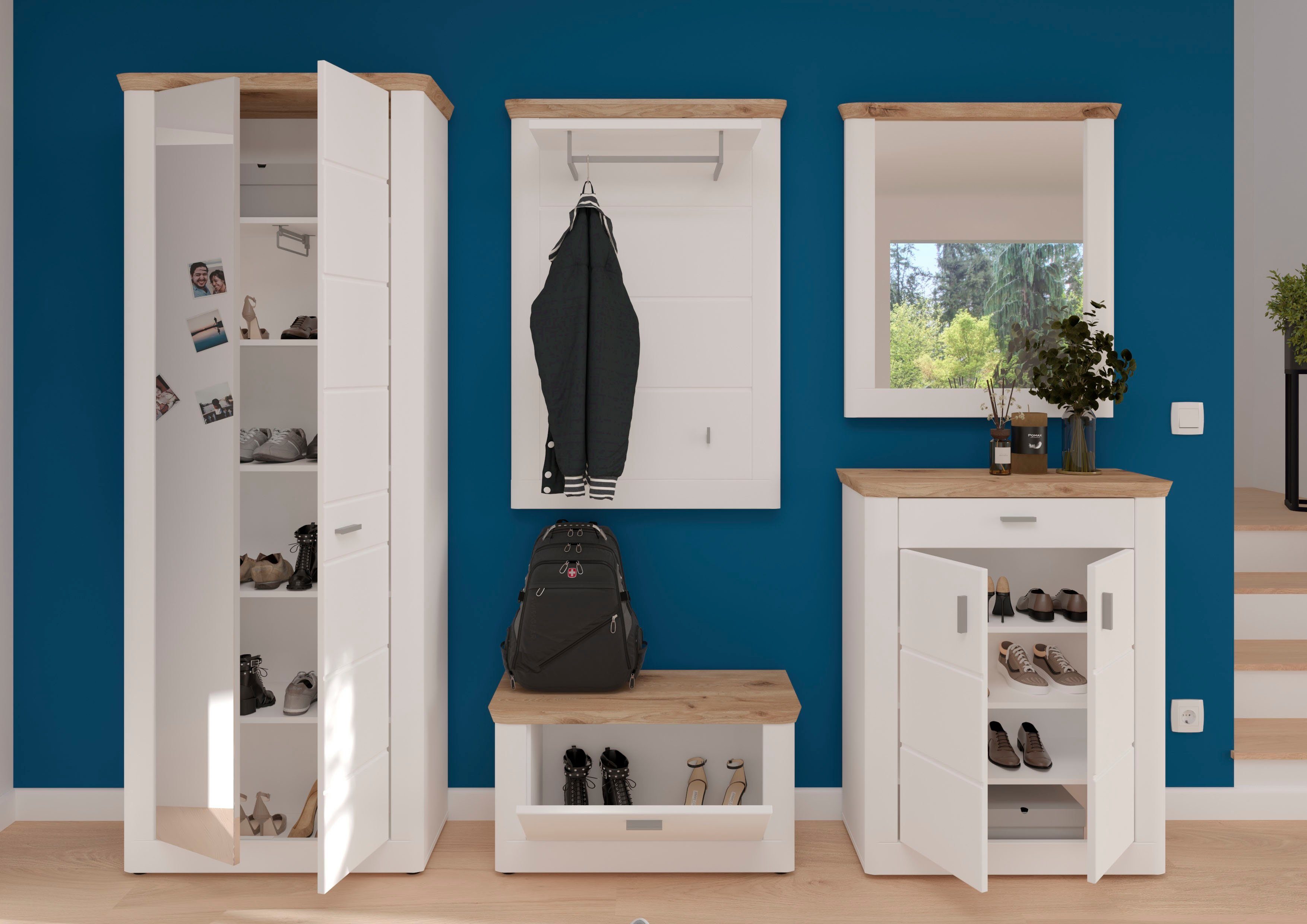 Home affaire Kledingkast Halmstad Breedte ca. 79 cm (1 stuk)