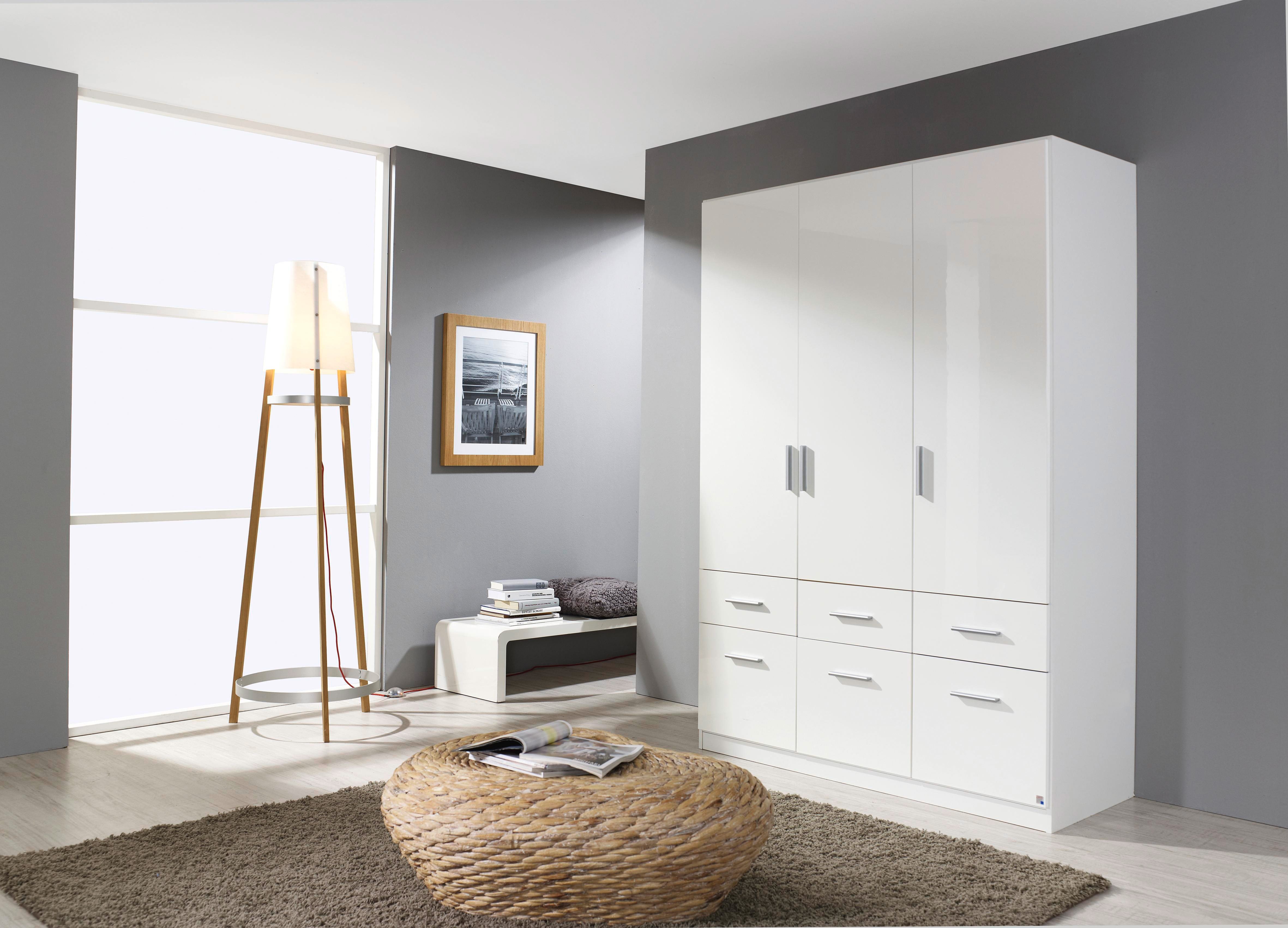 Rauch Draaideurkast Kledingkast Kast Garderobe Slaapkamerkast CELLE in 4 breedtes en 2 hoogtes, optioneel met lades made in germany