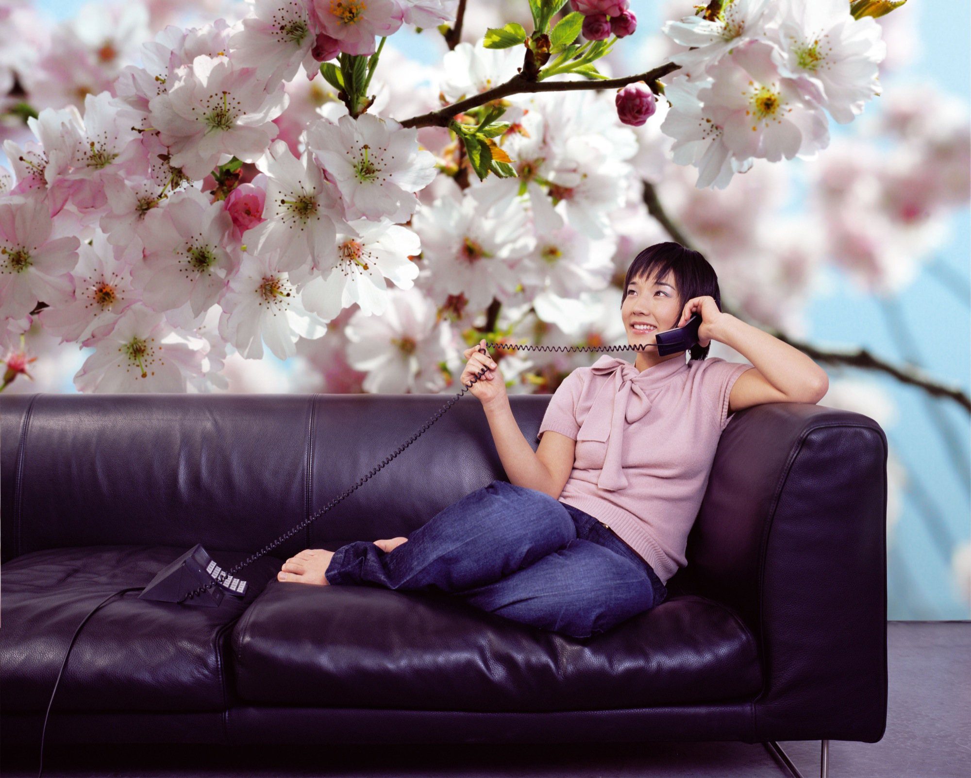 Komar Fotobehang Spring - Afmeting 368 x 254 cm (8-delig)