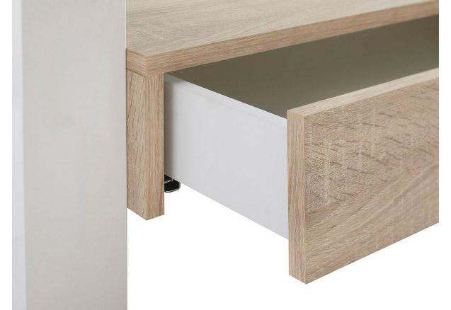 Salontafel met lade en vensterglasplaat Salontafel met lade en vensterglasplaat