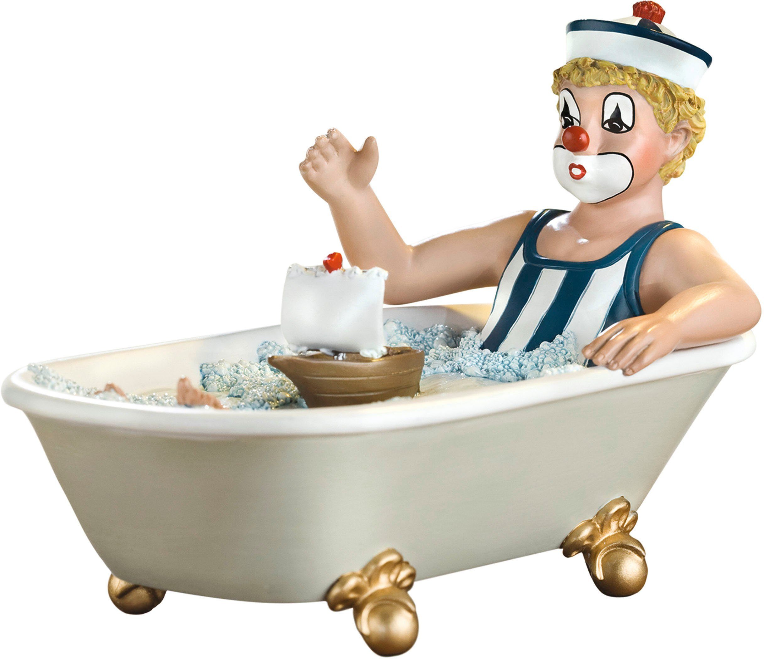 Gildeclowns Verzamelfiguur Clown decoratief figuur, op grote trip met de hand beschilderd, woonkamer (1 stuk)