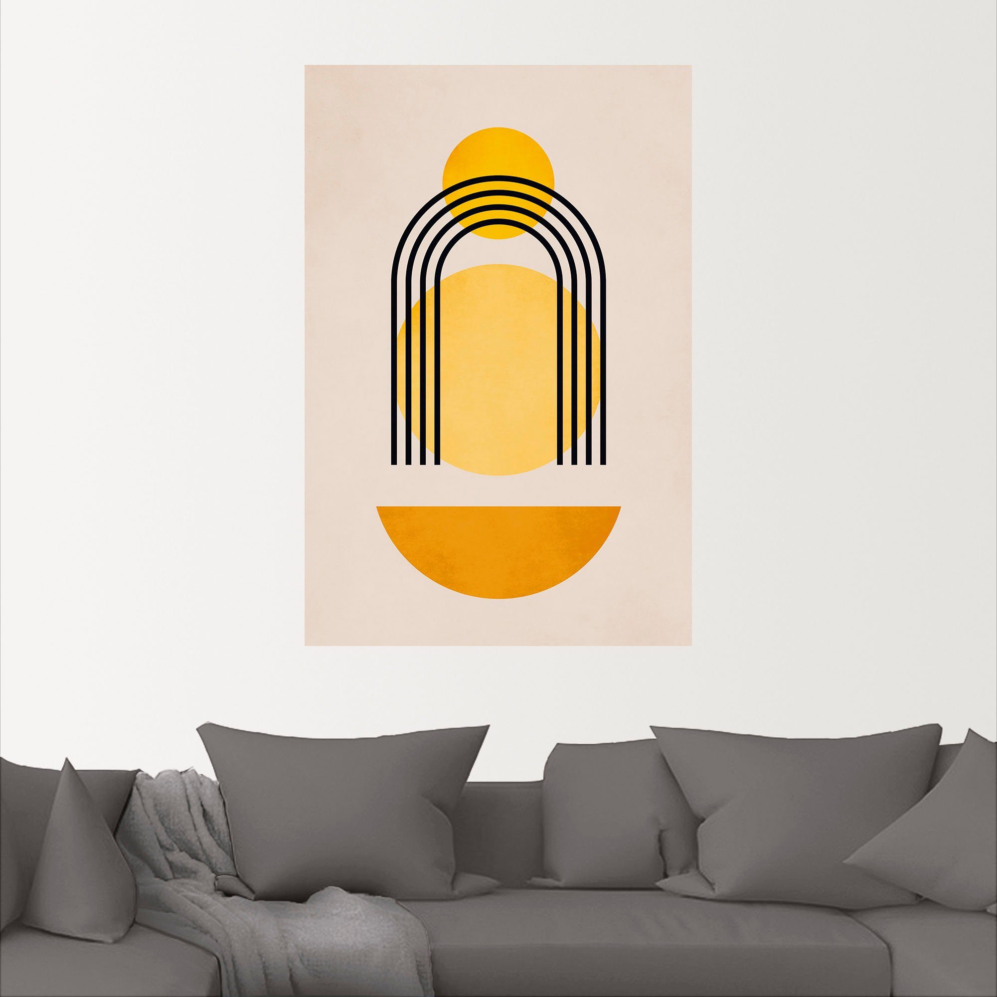 Artland Artprint Geometrica Nr. 5 als artprint van aluminium, artprint op linnen, poster, muursticker in verschillende maten