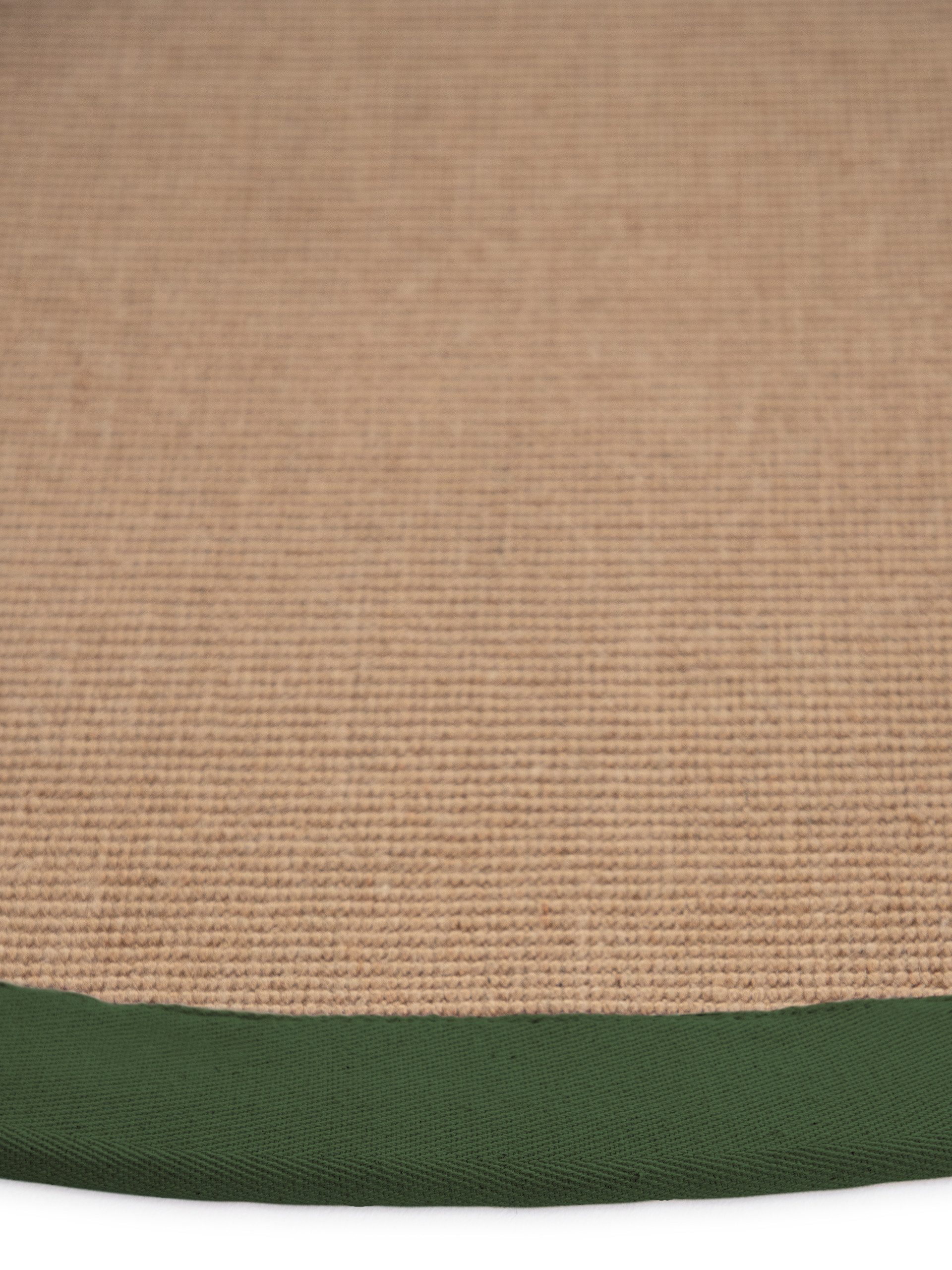 carpetfine Sisalkleed Sisal met gekleurd randdessin, antislip achterzijde