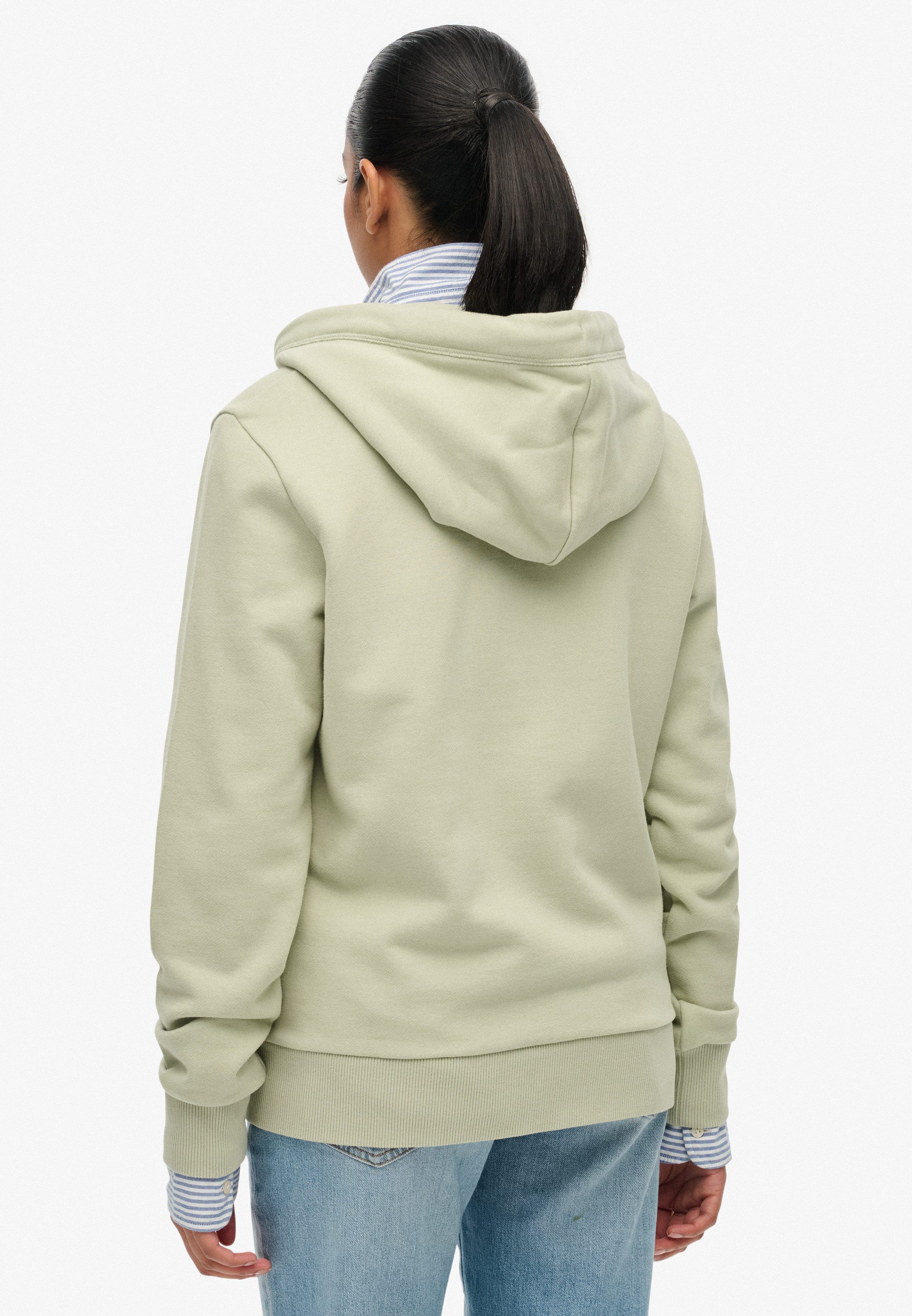 Superdry Capuchonsweatvest ESSENTIAL LOGO ZIPHOOD HB