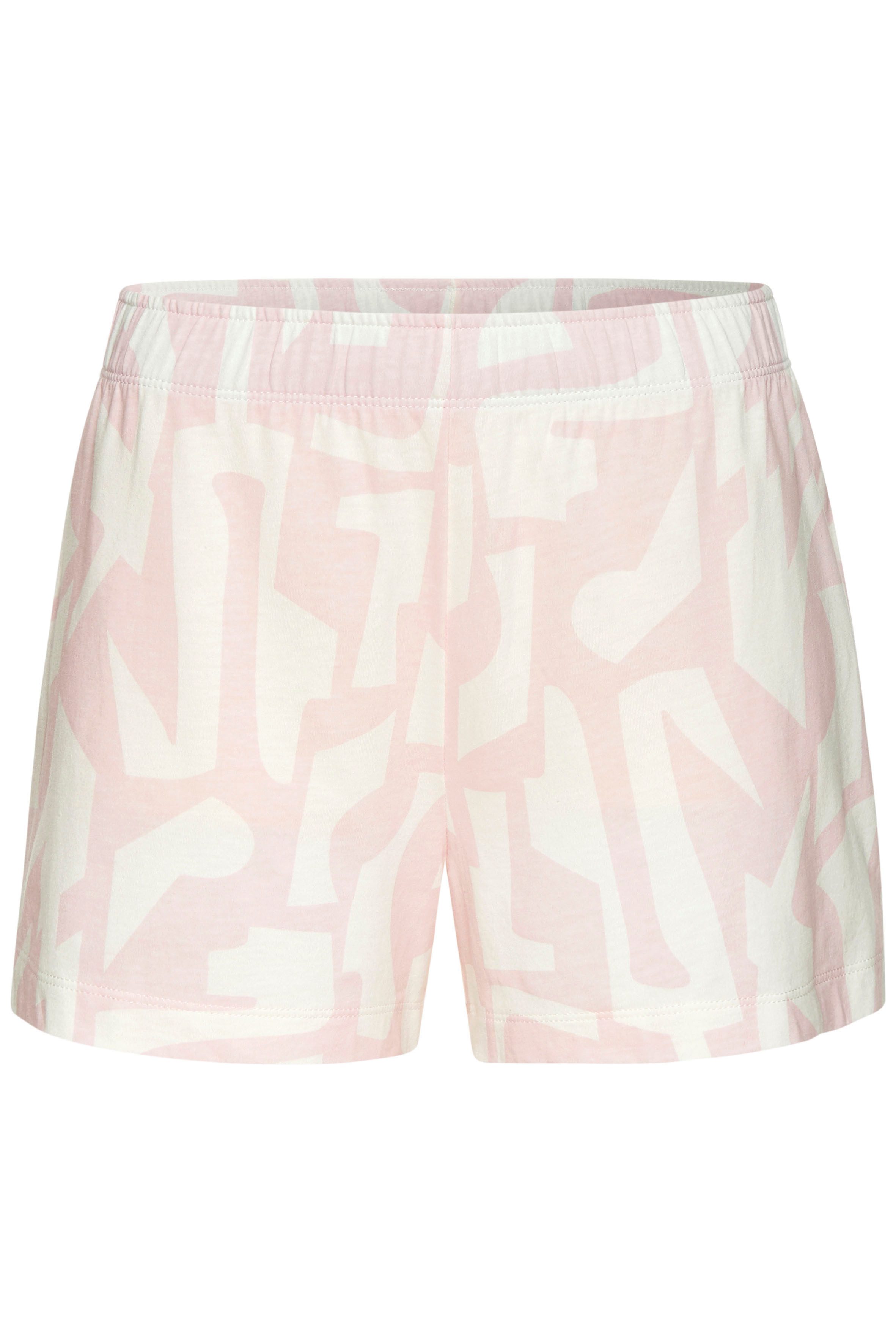 s.Oliver RED LABEL Beachwear Shortama met grafische print (2-delig)