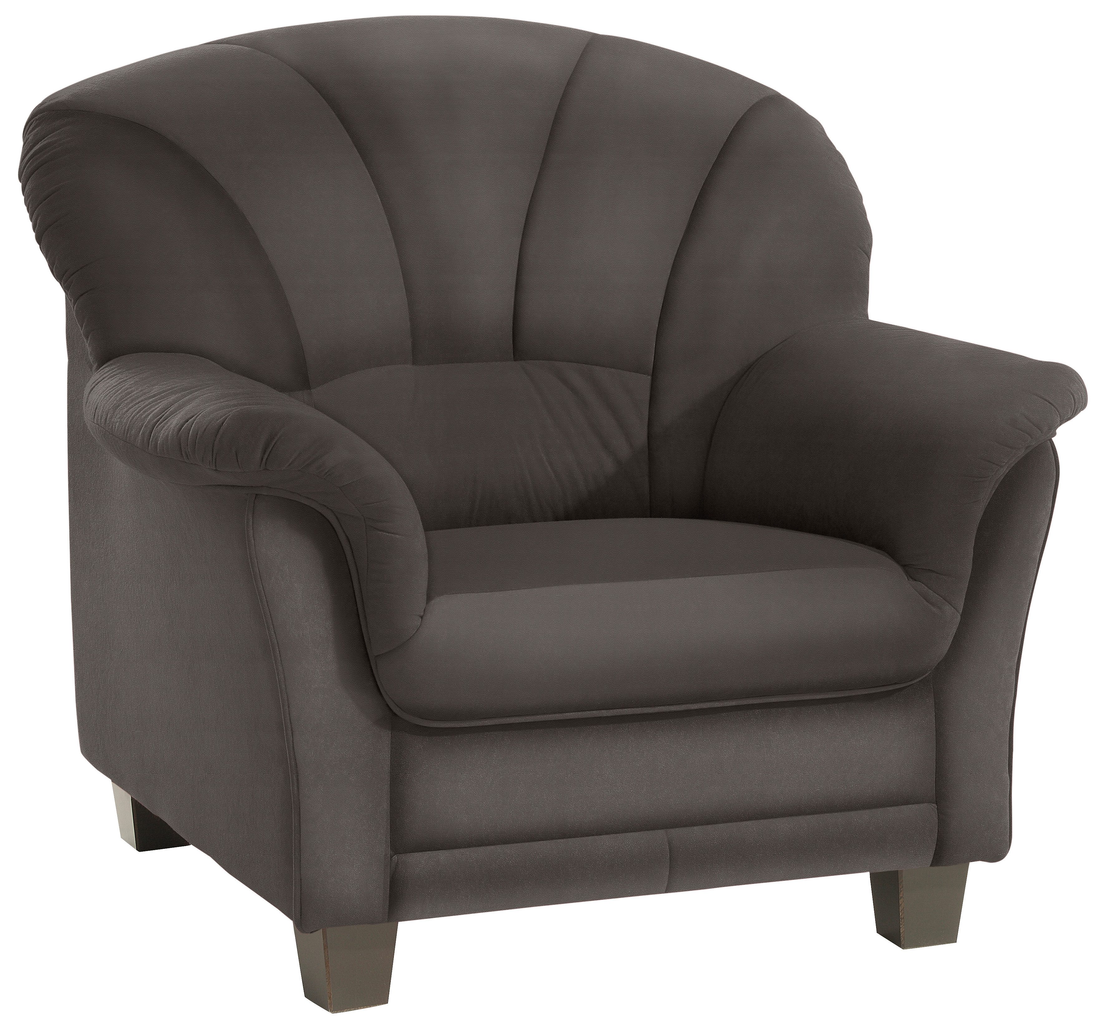 Home affaire Fauteuil Camelita ook in leer 4 overtrekstoffen ter keuze (set) fauteuils bruin