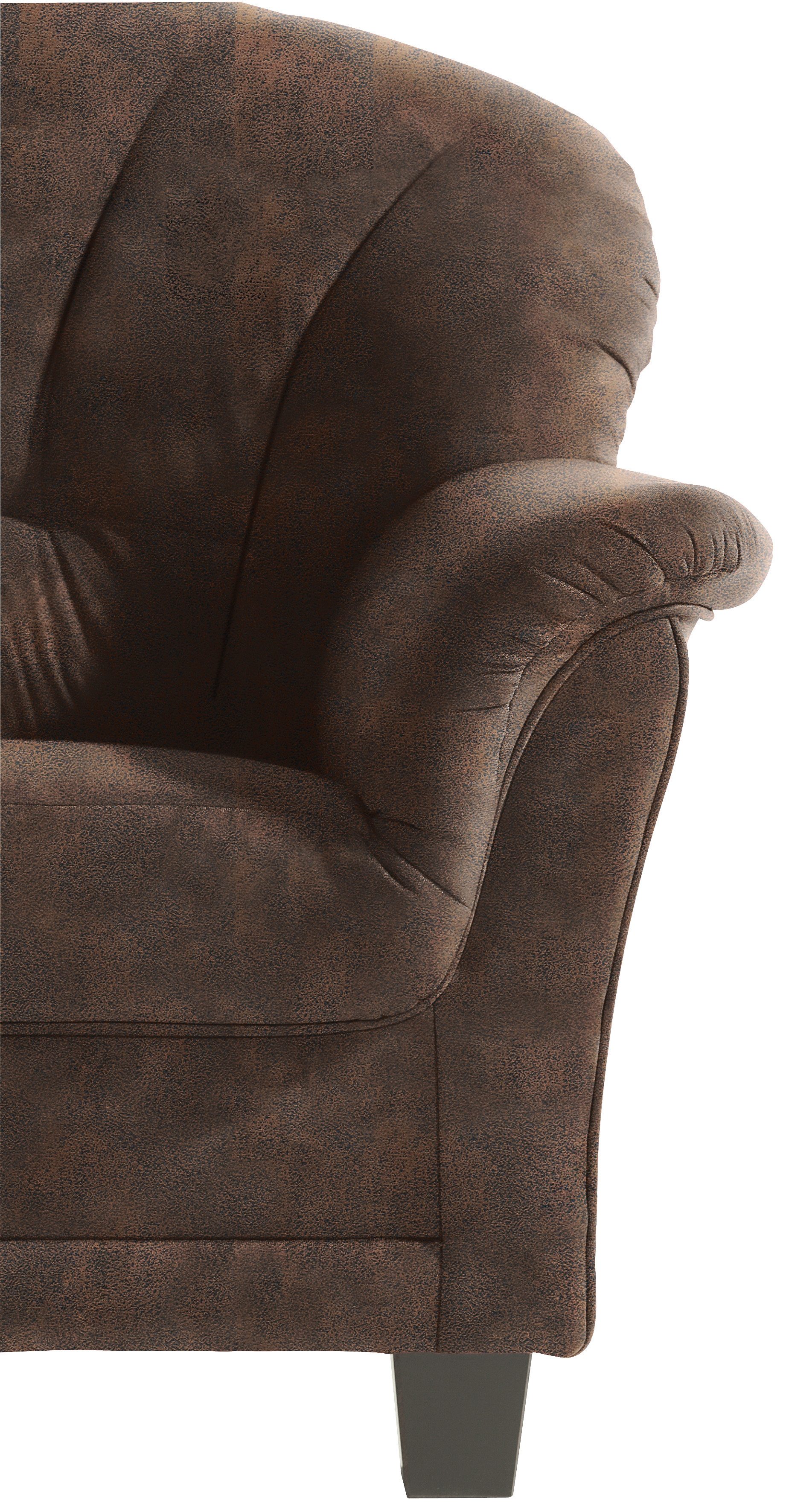 Home affaire Fauteuil Camelita ook in leer 4 overtrekstoffen ter keuze (set)