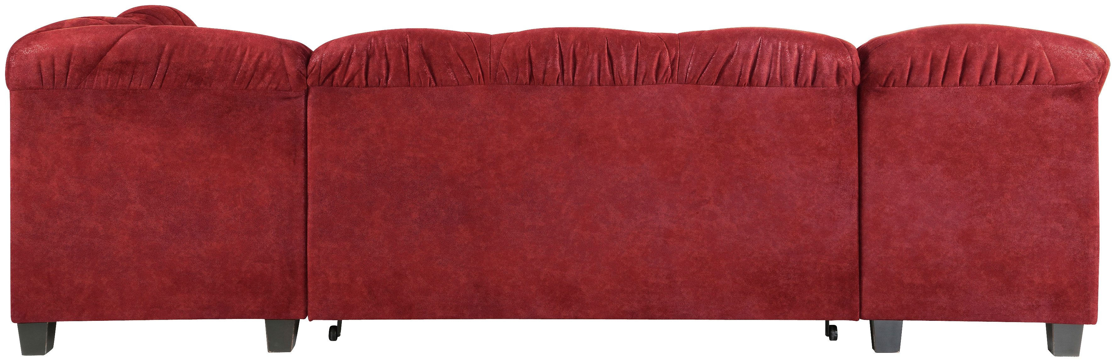 Home affaire Zithoek Camelita, veel ruimte, comfortabel en tijdloos, breedte 289 cm, U-vorm