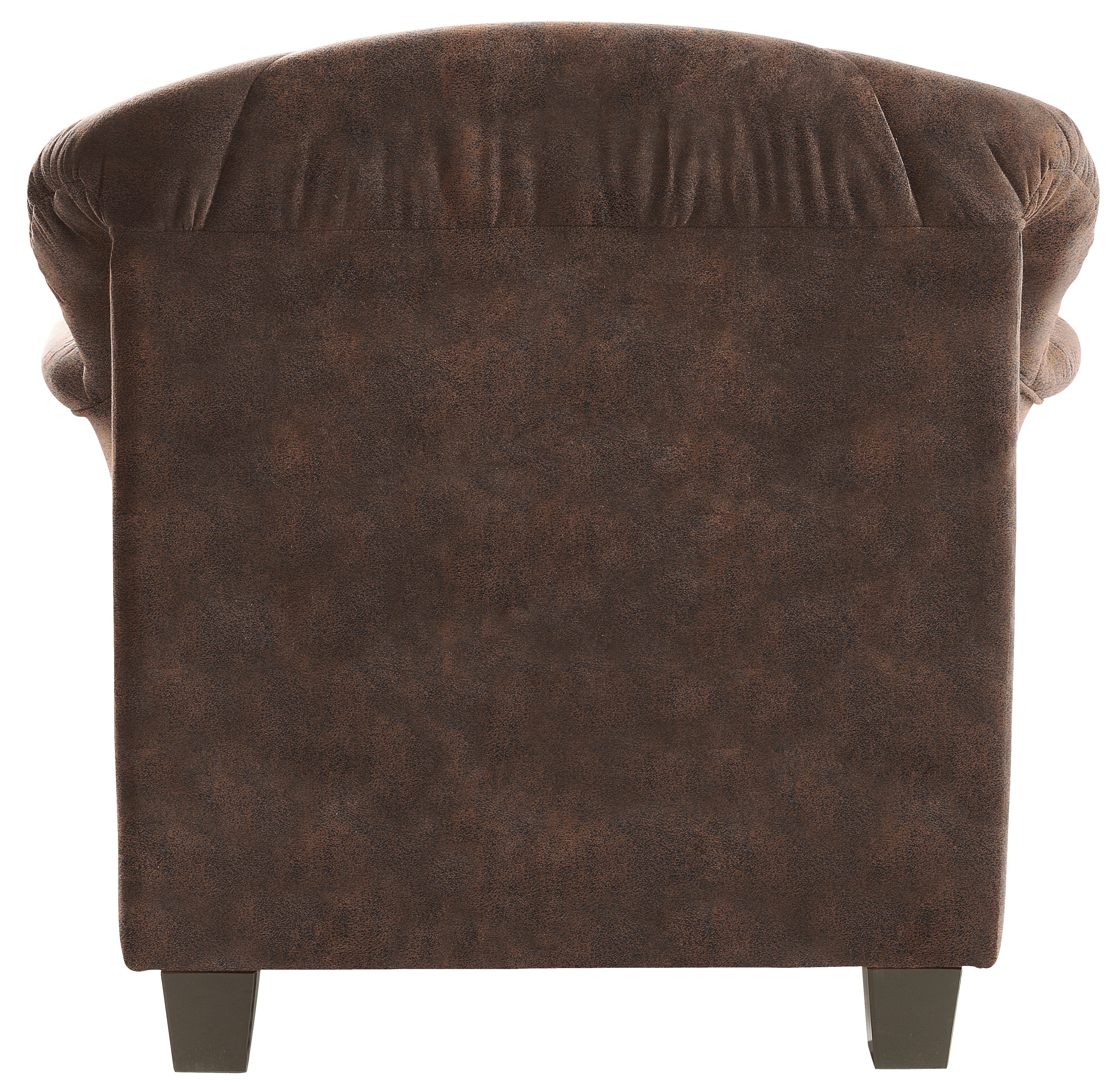 Home affaire Fauteuil Camelita ook in leer 4 overtrekstoffen ter keuze (set)
