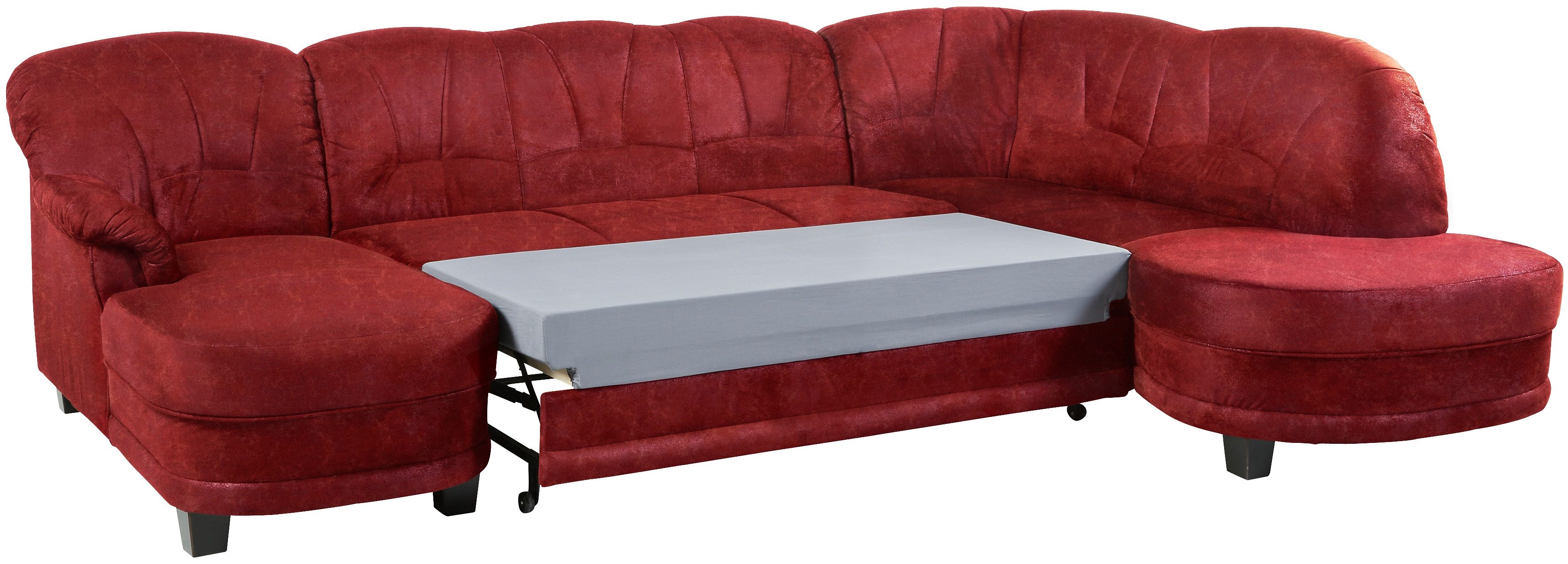 Home affaire Zithoek Camelita, veel ruimte, comfortabel en tijdloos, breedte 289 cm, U-vorm