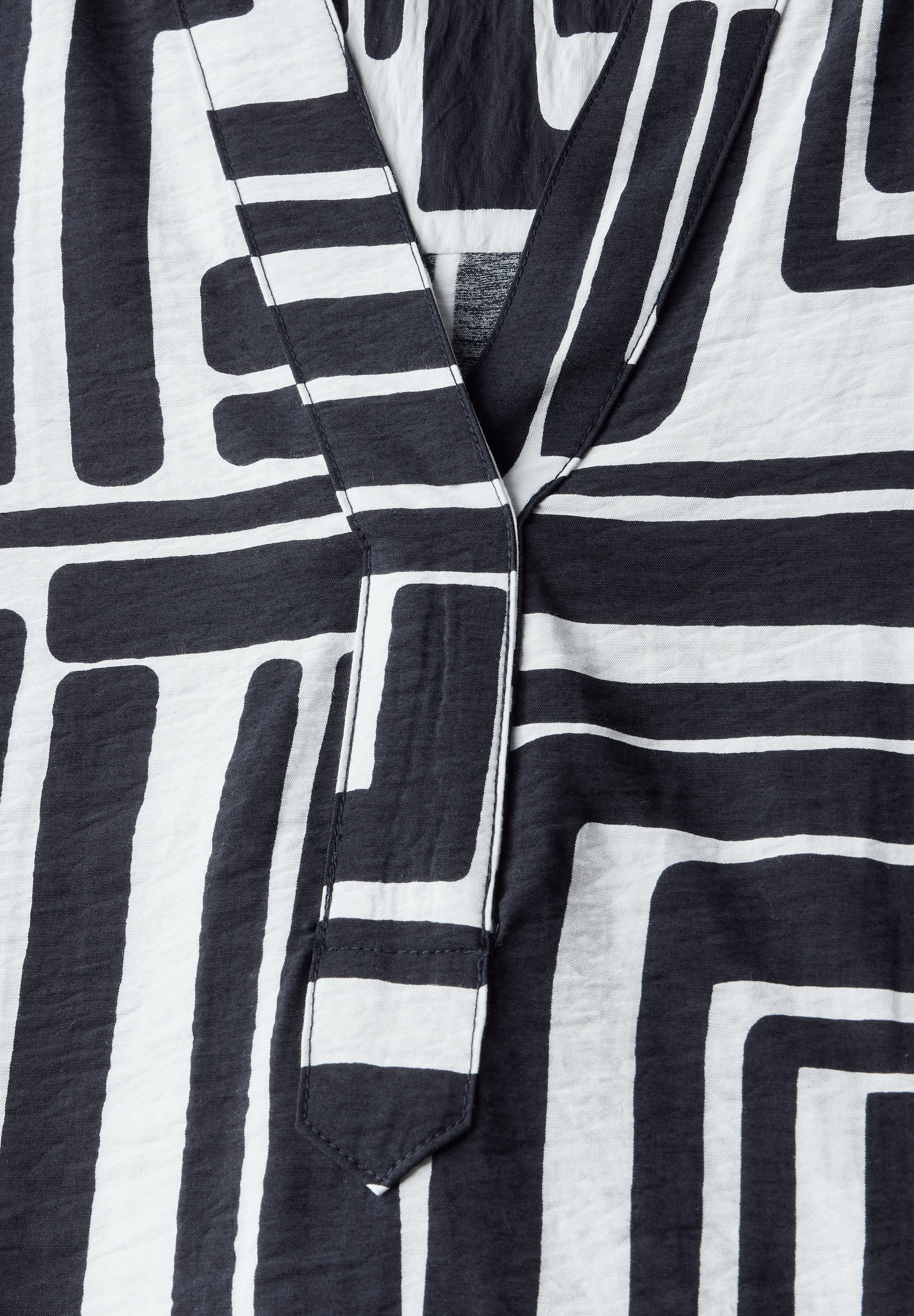Cecil Gedessineerde blouse met grafisch patroon