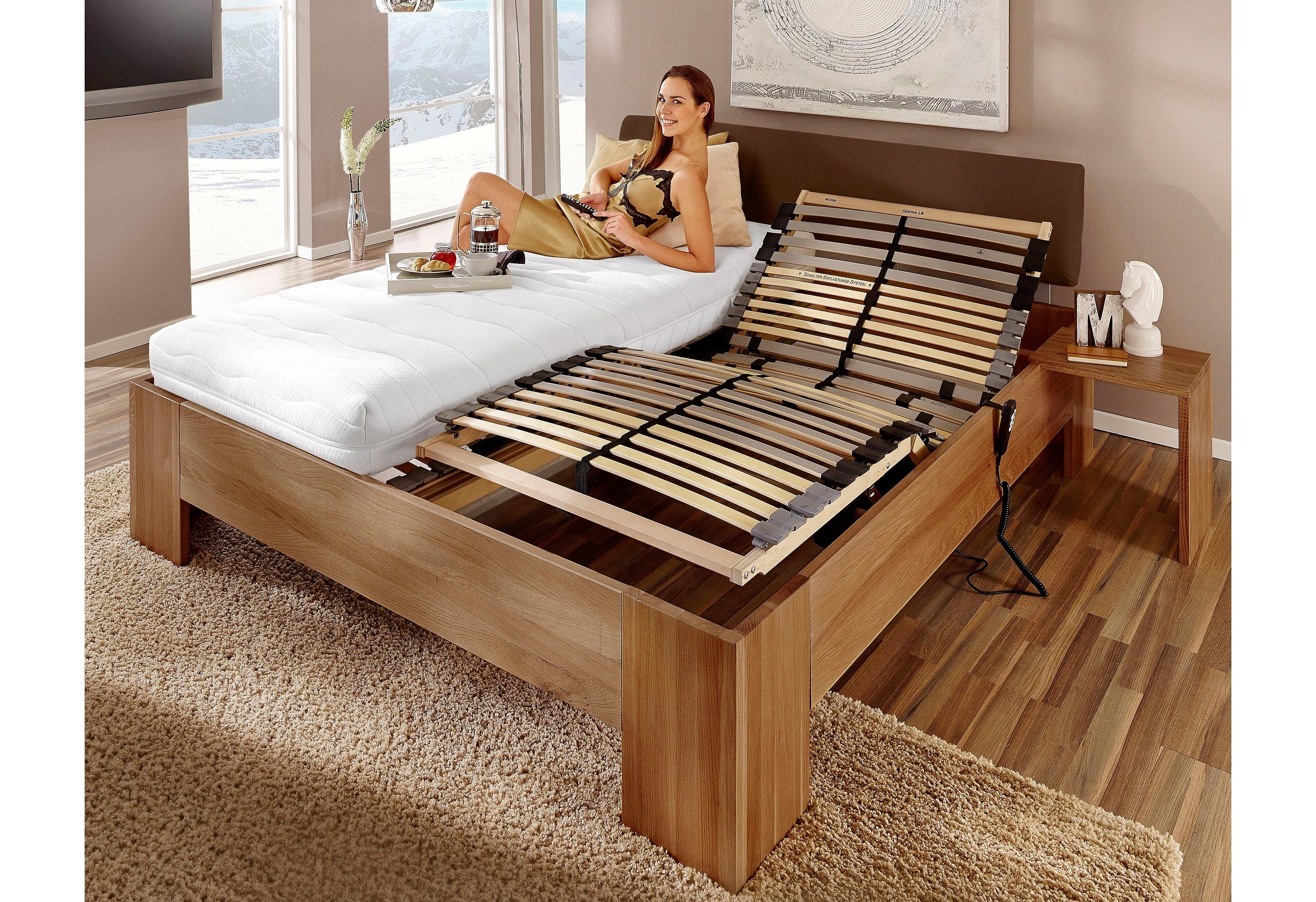 Beco Lattenbodem met motor Optima LR motor (1 stuk) lattenbodems maat 140 cm x 200 cm x 7,5 cm