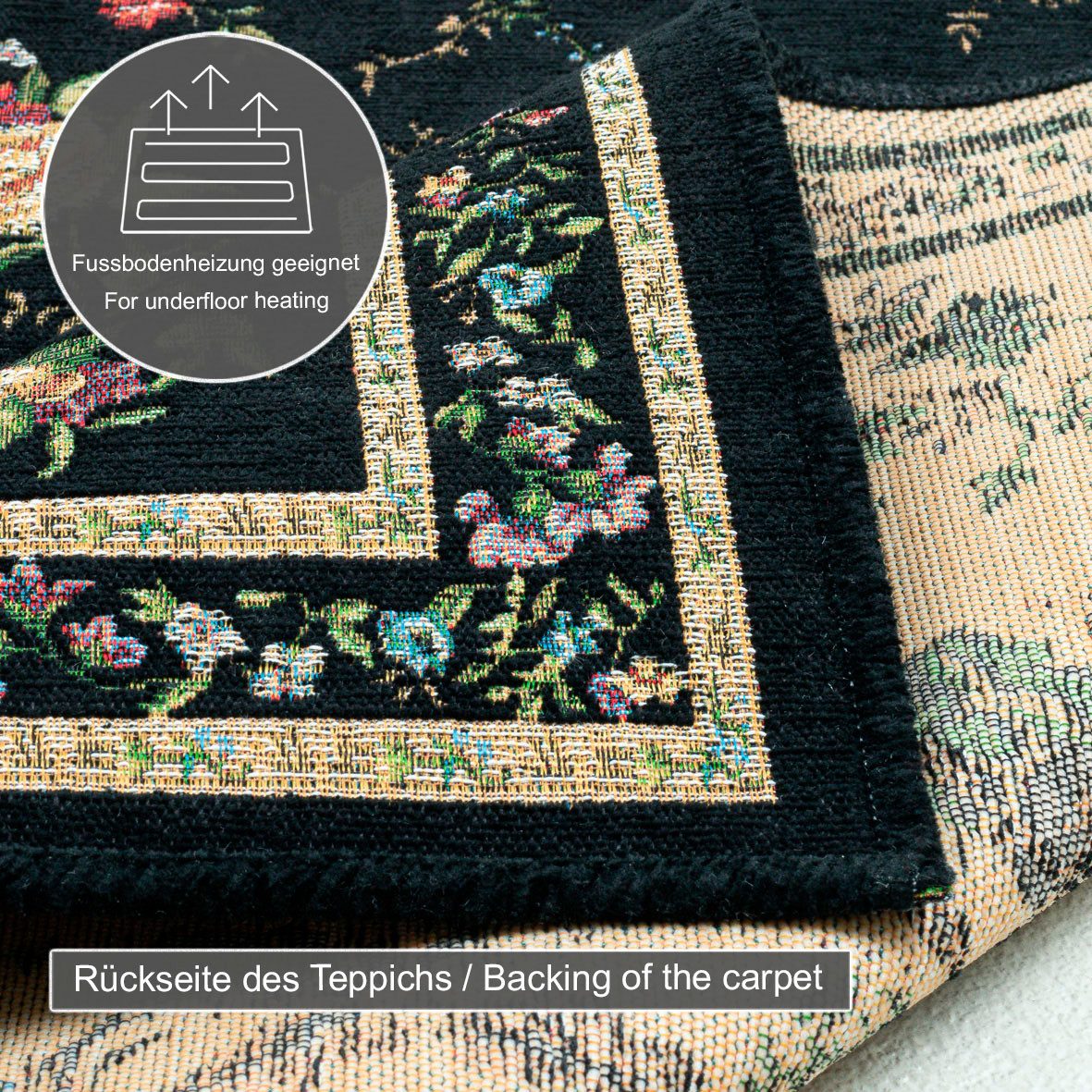 THEKO Set slaapkamerkleedjes Flomi Sagrini Loperset, platweefsel, geweven, pastelkleuren, bloemendesign
